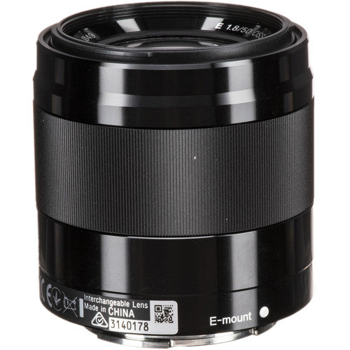 Sony E 50mm f/1.8 OSS Lens - Fast Prime Portrait Lens for Sony Mirrorless Cameras | Perfect for Low Light Photography, Street & Travel Shots