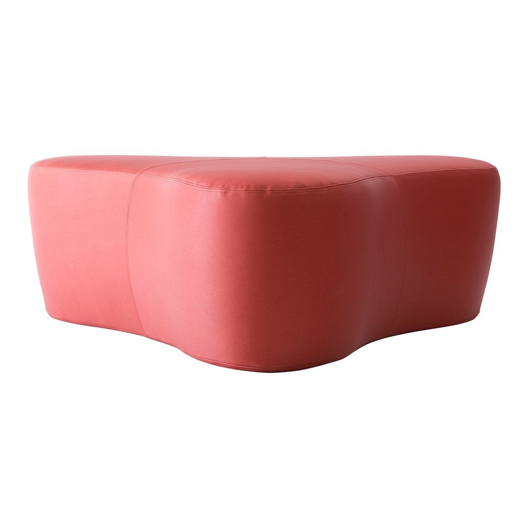 Konno Chat Pouf Ottoman - Soft and Stylish Round Footstool for Living Room, Bedroom, or Office | Perfect for Extra Seating, Footrest, or Decorative Accent