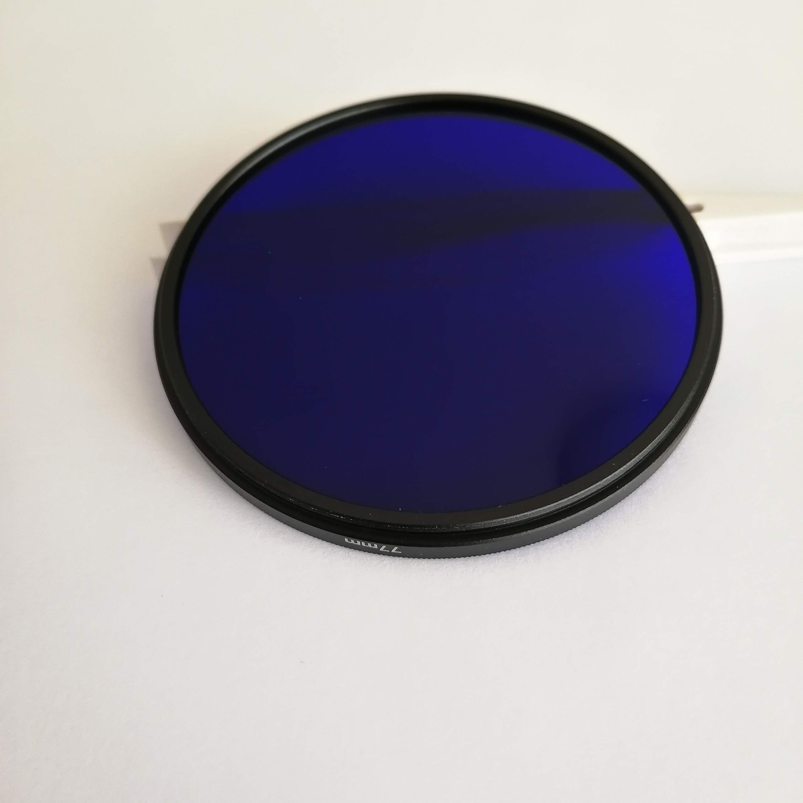 77mm 390nm UV IR Pass Filter - Dual Bandpass Lens Filter for Photography & Astronomy