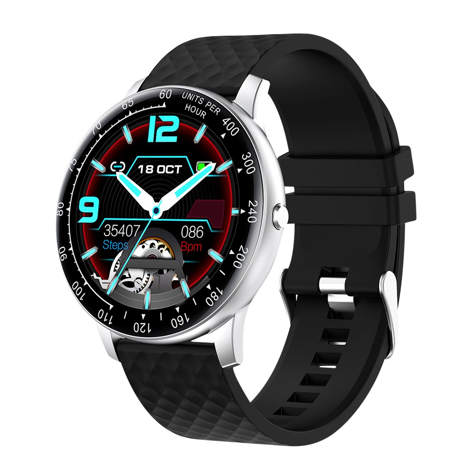 YIISU H30 Smart Watch - Fitness Tracker for Android & iOS - IP67 Waterproof for Outdoor Sports