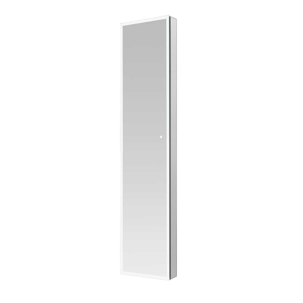 Aquadom Edge Royale 15x70 LED Lighted Medicine Cabinet - Right or Left Hinge Bathroom Mirror with Adjustable Lighting | Perfect for Modern Bathrooms, Vanities & Home Decor