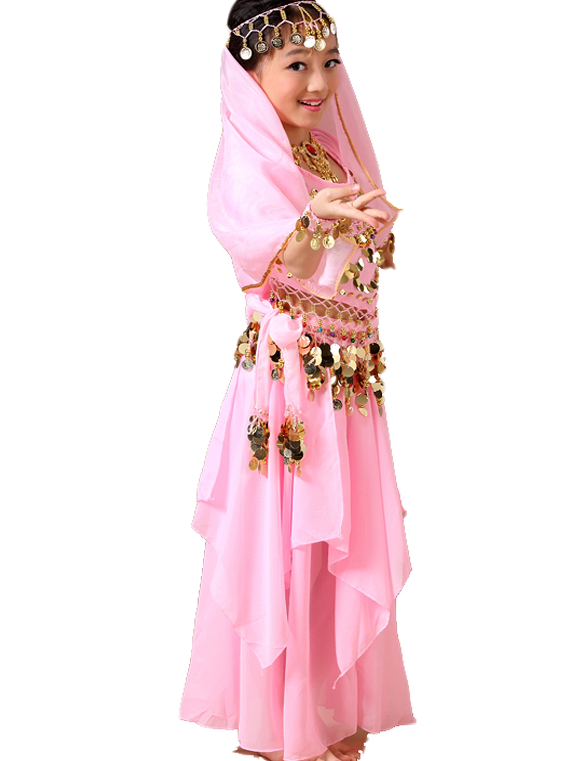 Astage Girls Princess Costume Set - Halloween Dress Up, Carnival Party, Dance Performance Outfit for Kids - Perfect for Birthday Parties, School Plays & Fairy Tale Themed Events