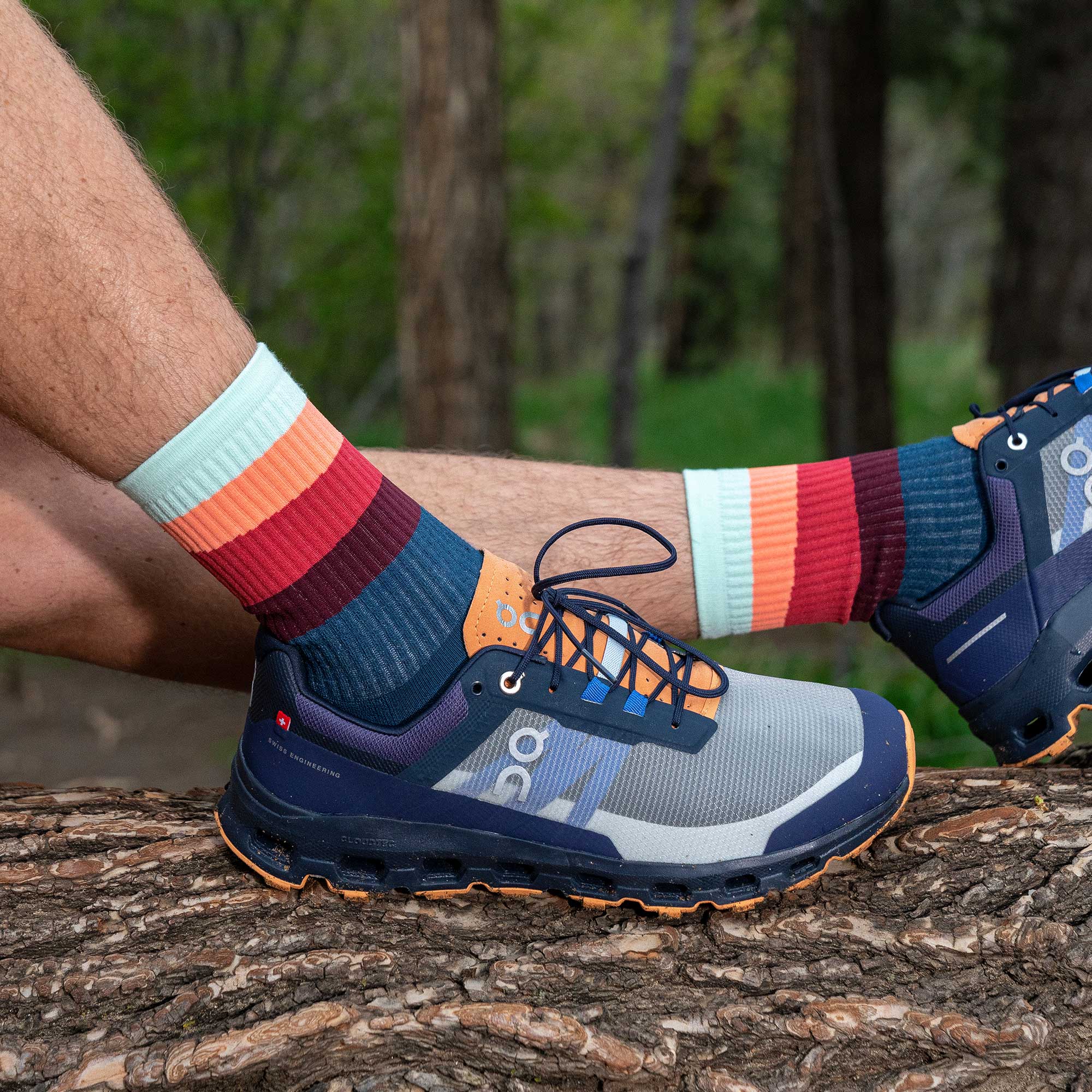 Trail Max Cushion Mini Crew Socks 3-Pack - Ultra Soft Hiking & Running Socks for Men & Women - Perfect for Outdoor Adventures, Gym Workouts & Daily Comfort