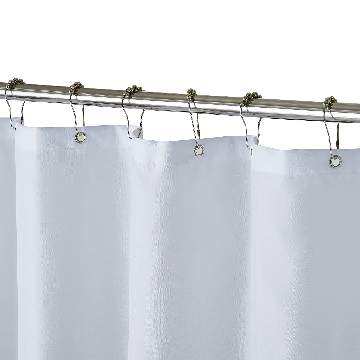 Gold Ombre Shower Curtain - Waterproof Fabric Bath Curtain 72x96