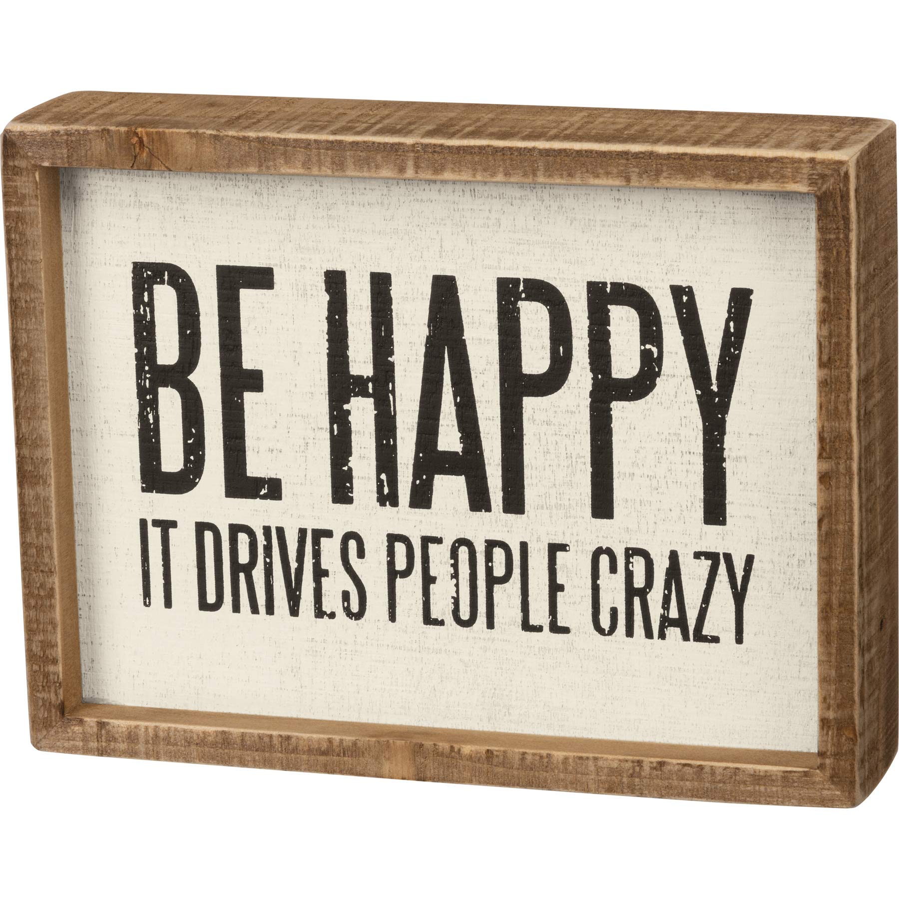 Primitives by Kathy Rustic Farmhouse Decor - Inspirational Wooden Wall Art & Table/Shelf Decor, 5”x7” Boho Kitchen Accessories for Country Style Home, Kitchen & Office Decor