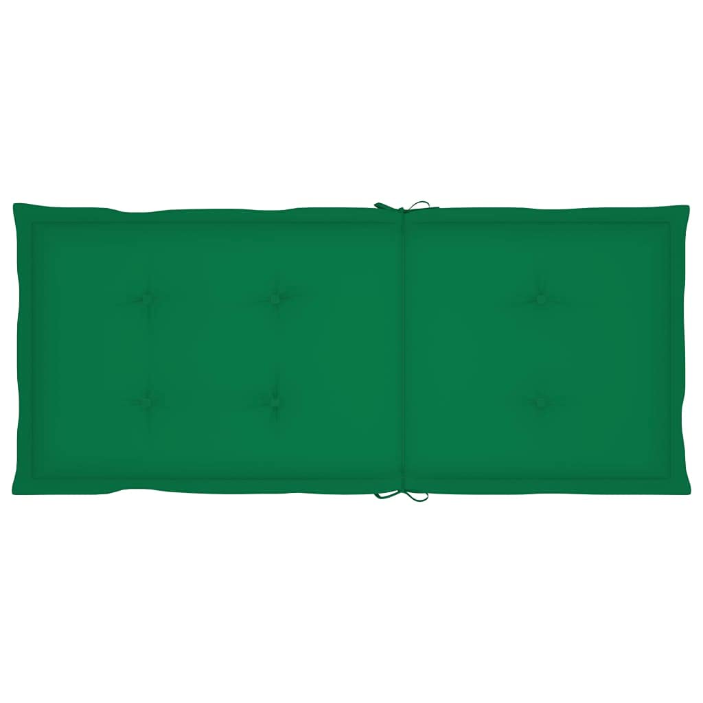 6-Piece Garden Chair Cushion Set with Ties - 47.2