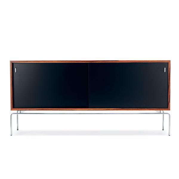 FK 150 Sideboard - Modern Buffet Cabinet with 2 Doors and 4 Drawers, Solid Wood Storage Console for Dining Room, Living Room & Entryway - Perfect for Home Organization & Stylish Decor