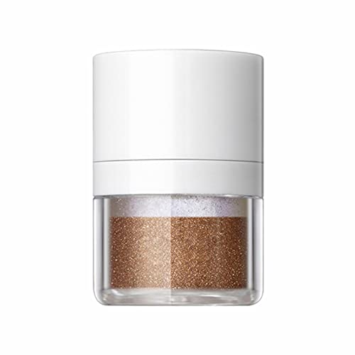Glitter Highlighter Powder - Shimmer & Glow Face & Body Makeup for Cheeks, Nose & Contour | Vegan, Cruelty-Free Pearl Powder | Perfect for Parties, Photos & Night Out Makeup (Size C, One Size)