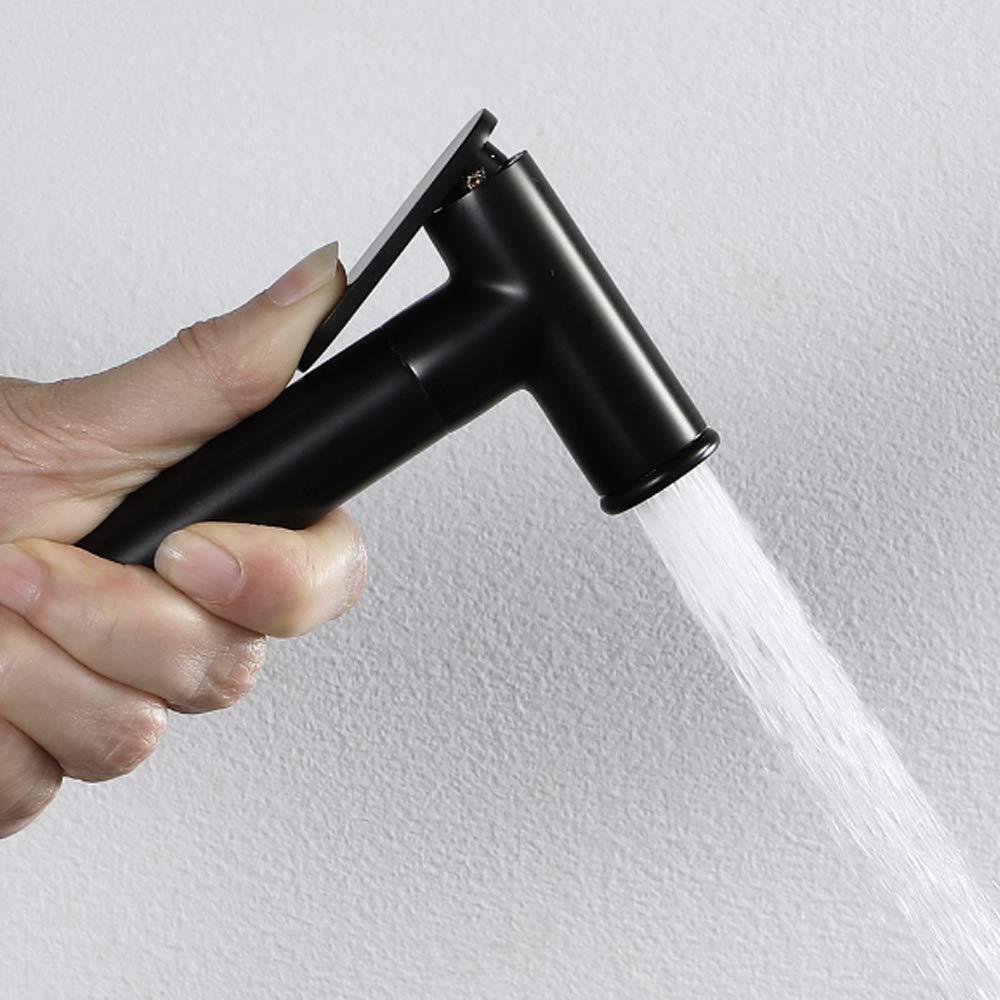 Portable Handheld Bidet Sprayer Kit - Adjustable Pressure Toilet Sprayer for Cloth Diaper Cleaning, Easy Installation Bathroom Faucet Attachment | Perfect for Baby Diaper Rinsing, Pet Cleaning & Personal Hygiene