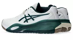 ASICS Men's Gel Resolution X Tennis Shoes - White/Saxon Green - High-Performance Court Sneakers for Competitive Play & Training