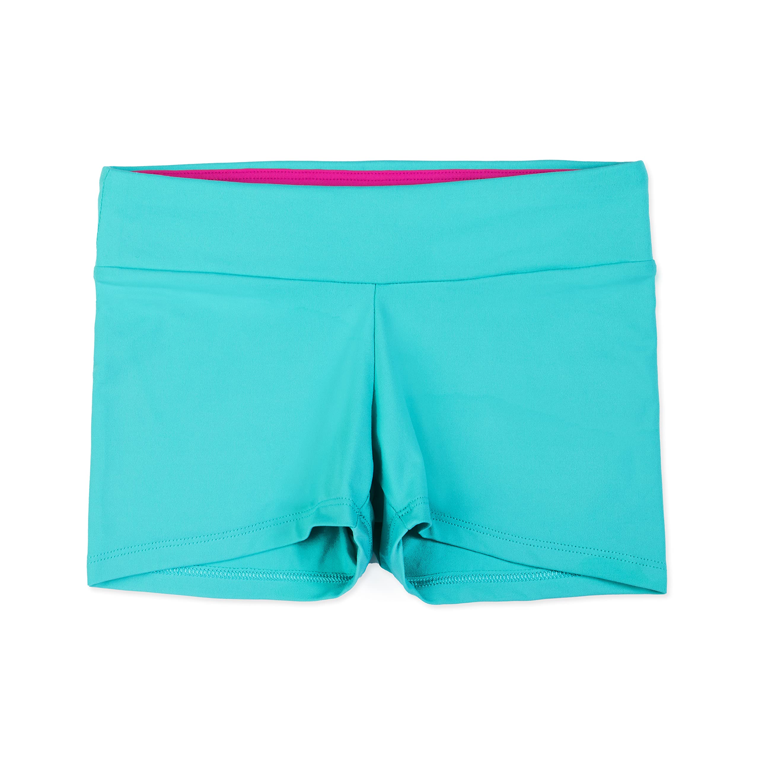 Layla Girls Dance Shorts for Gymnastics & Ballet - Stretchy Comfort Dancewear for Kids - Perfect for Dance Class, Performance & Practice