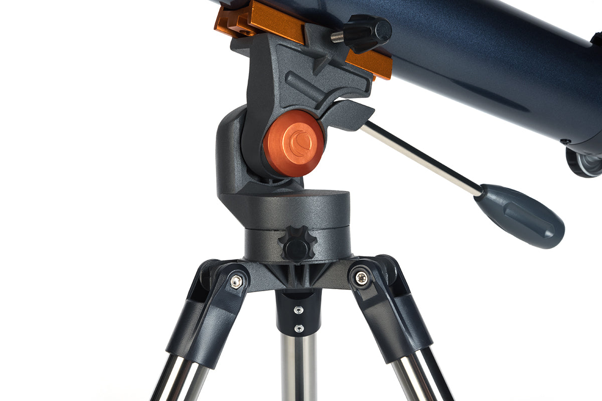 AstroMaster LT 70AZ Telescope - Portable Refractor Telescope with Smartphone Adapter & Bluetooth Remote for Stargazing, Bird Watching, and Astrophotography
