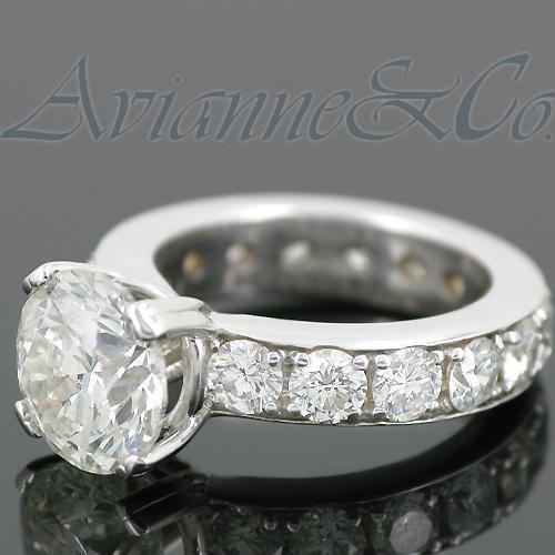 14K White Solid Gold Diamond Engagement Ring - 7.31 Carat Total Weight | Perfect for Proposals, Anniversaries & Bridal Jewelry