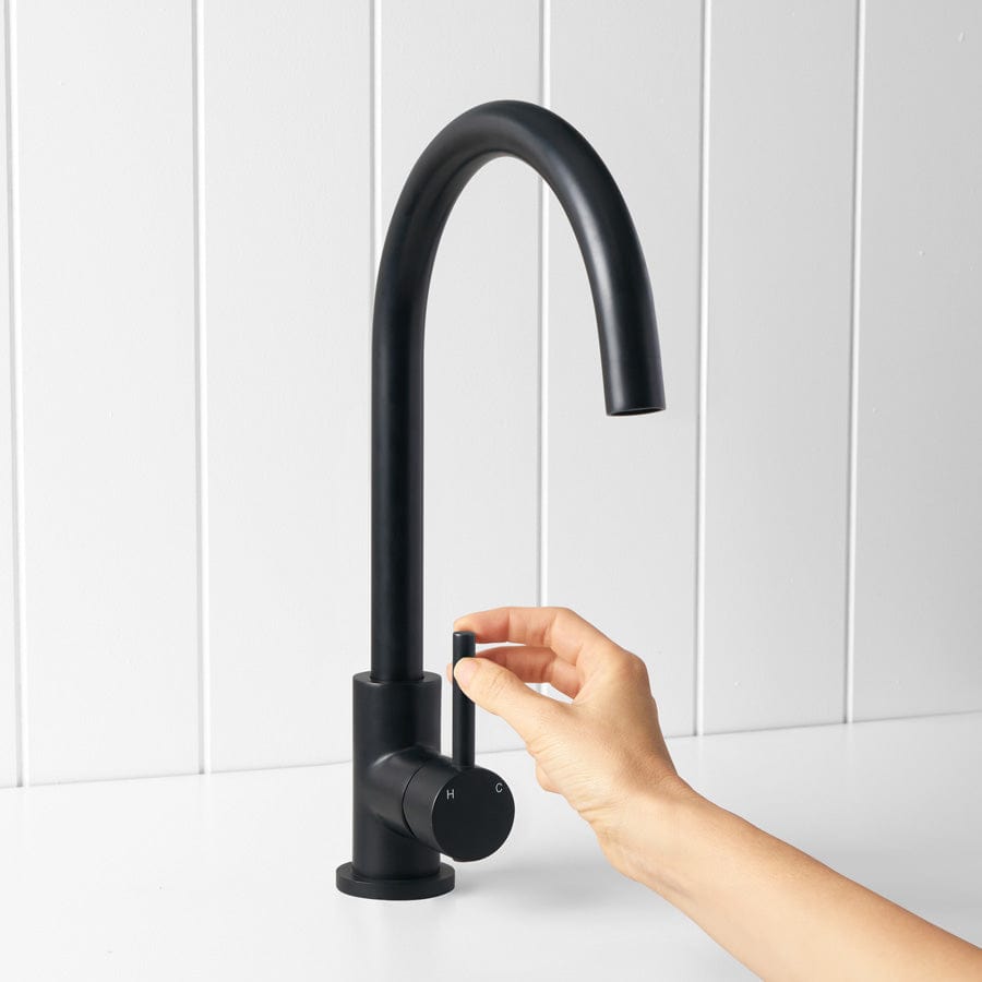 Premium Matte Black Stand Mixer for Baking - Heavy Duty Kitchen Mixer with Dough Hook, Whisk & Beater - Perfect for Cakes, Cookies, Bread & Pastry Making