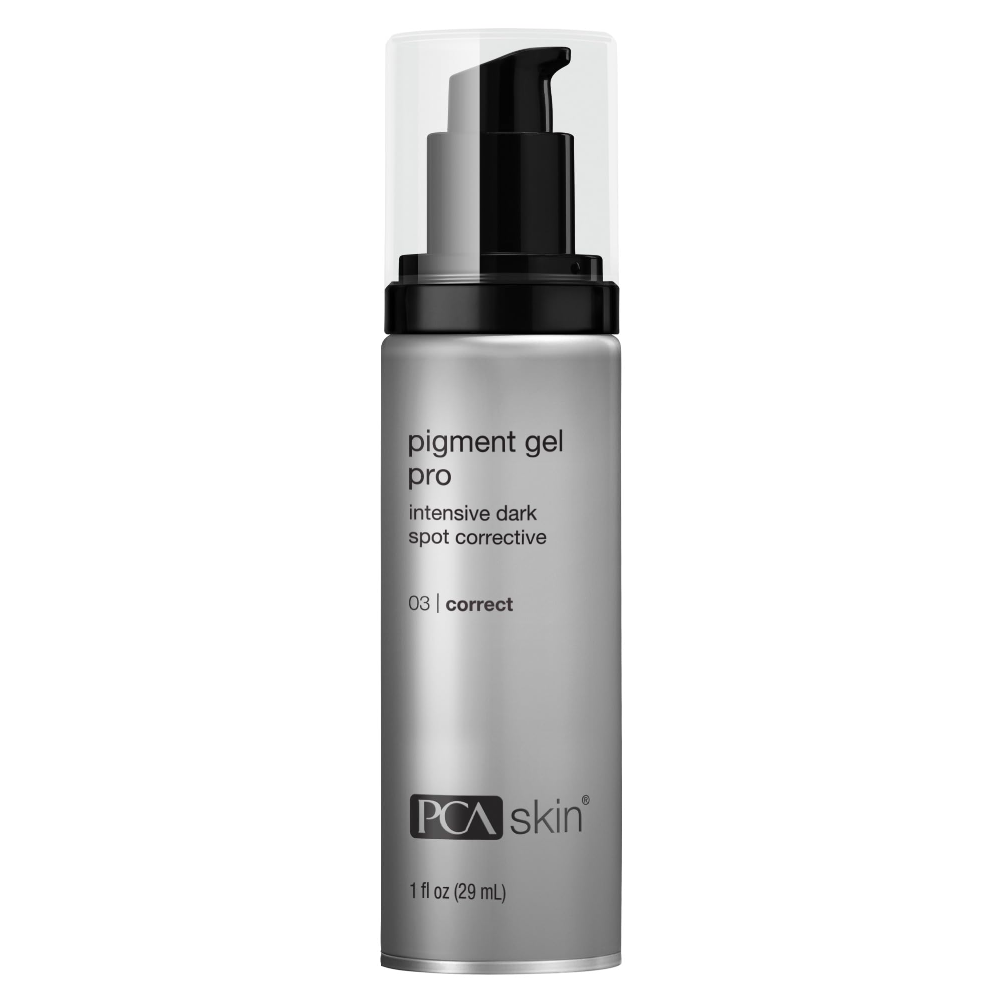 PCA SKIN Pigment Gel Pro Dark Spot Corrector - Brightening Serum for Hyperpigmentation & Brown Spots | Minimizes Visible Dark Patches | Works on All Skin Types & Tones | 1.0 oz Pump | Perfect for Daily Skincare Routine & Post-Acne Marks
