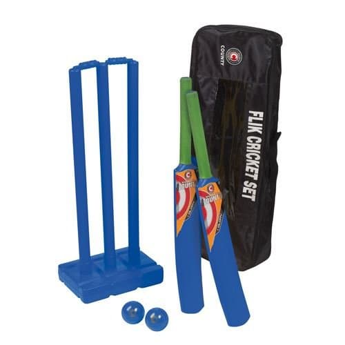 **Hunts County Flik Cricket Set – Portable Outdoor Cricket Game for Kids & Adults – Perfect for Backyard, Park, and Beach Play**