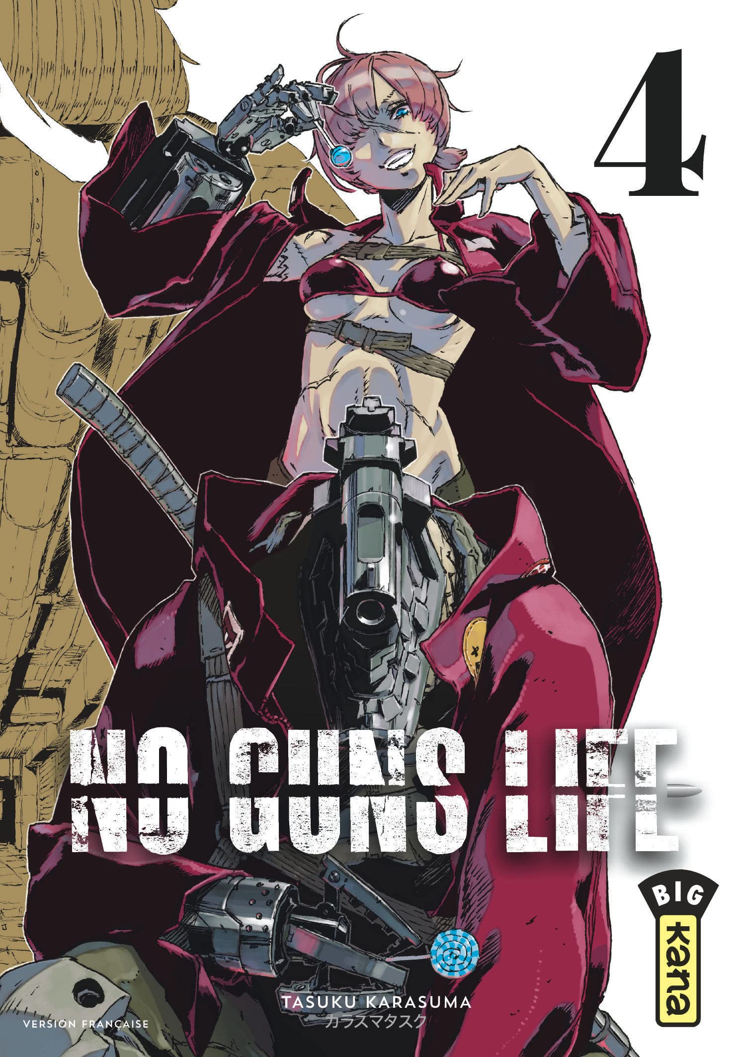 No Guns Life - Volume 4 | Manga Comic Book for Adults | Action-Packed Sci-Fi Story | Perfect for Manga Collectors & Anime Fans