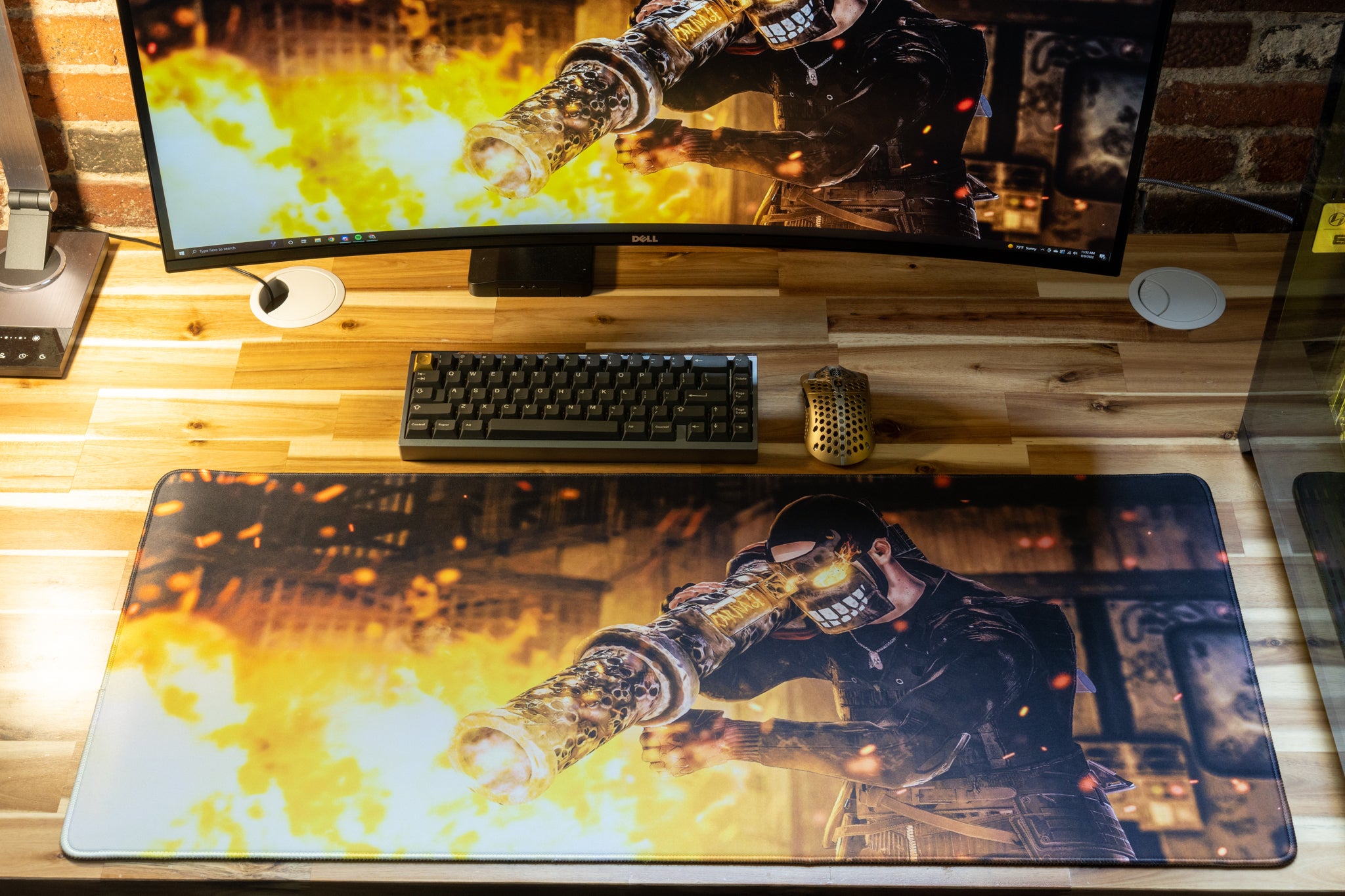 Limited Edition iGxCarnage Content Creator Collaboration Rust XL Gaming Mouse Pad - Perfect for Streamers, Gamers & PC Enthusiasts