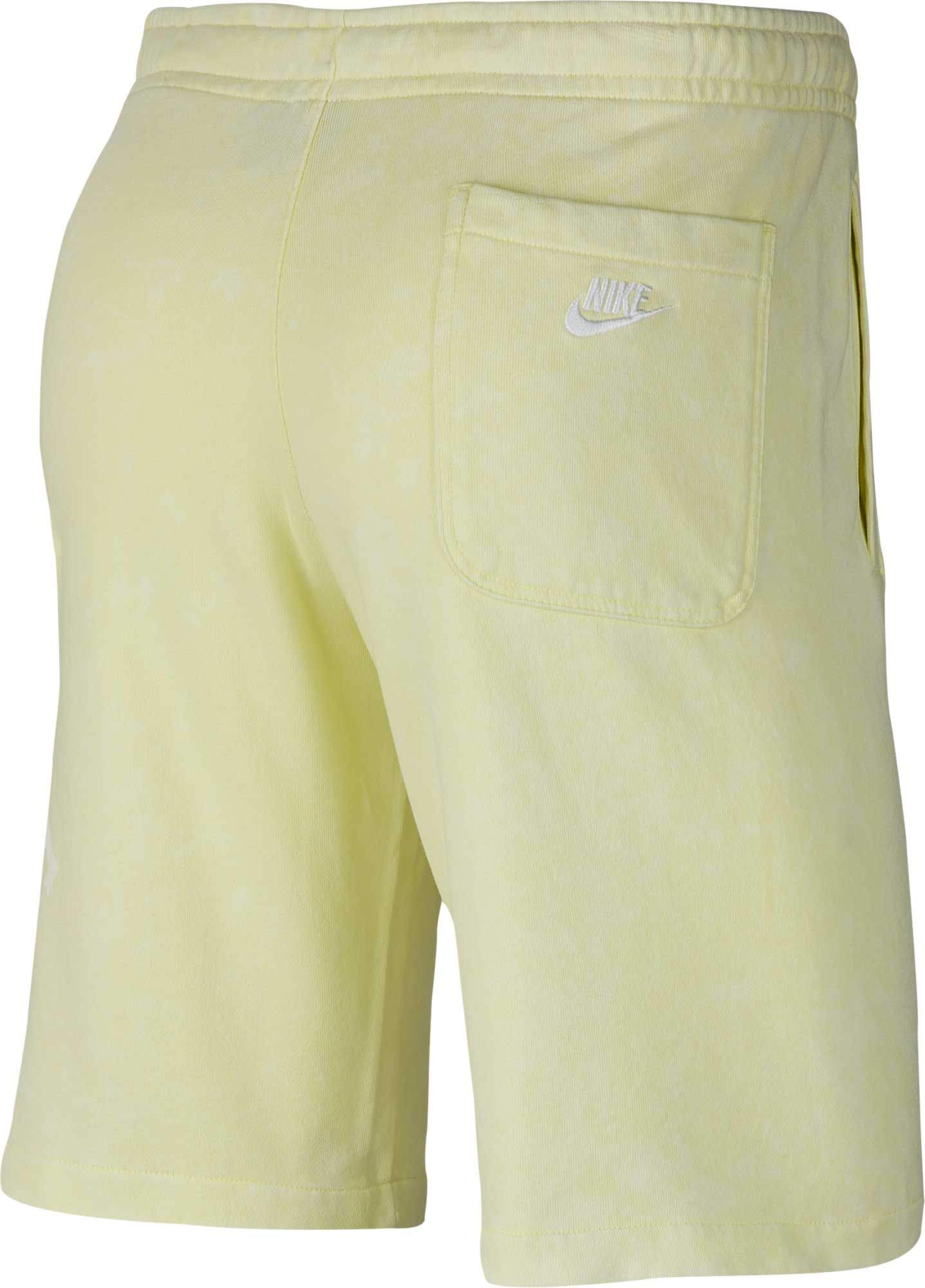 Nike Men's French Terry Wash Shorts - Comfortable Athletic Shorts for Running, Gym & Casual Wear | Breathable & Lightweight Sportswear
