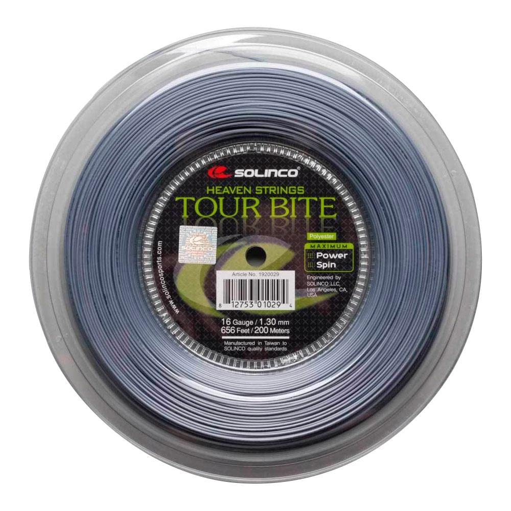 Solinco Premium Tennis String Reel - High Performance Polyester String for Tennis Rackets | Perfect for Competitive Play & Stringing Services