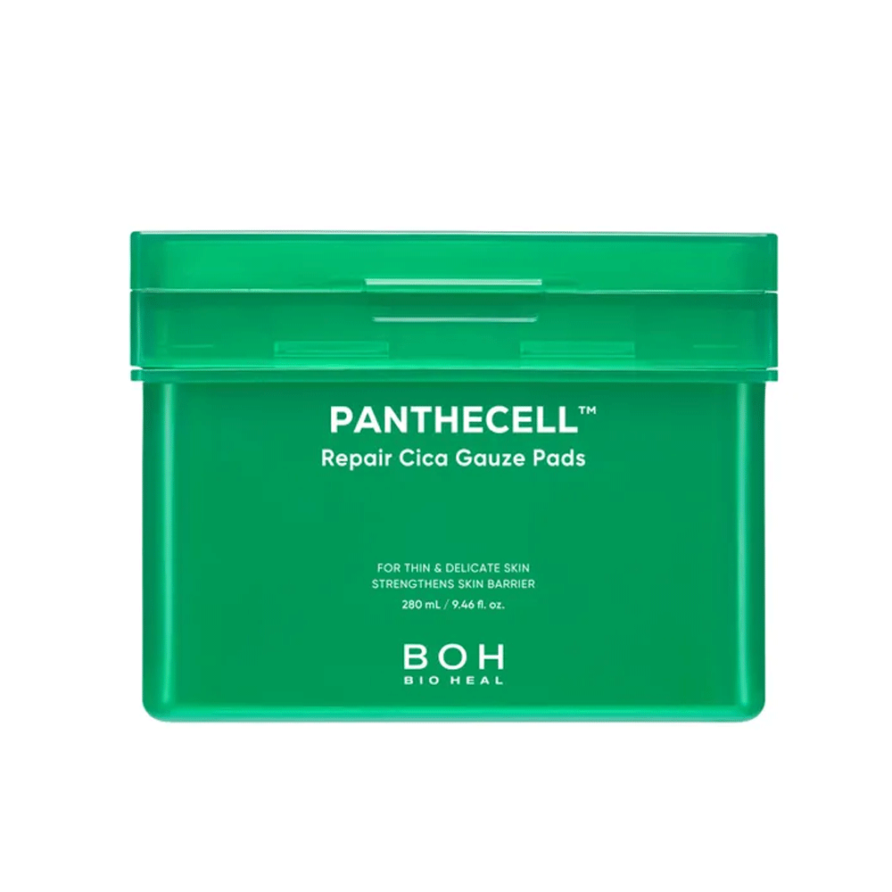 BIOHEAL BOH Panthecell Repair Cica Gauze Pads - 80 Count | Soothing Skin Recovery for Post-Procedure, Acne & Irritation | First Aid & Dermatological Care