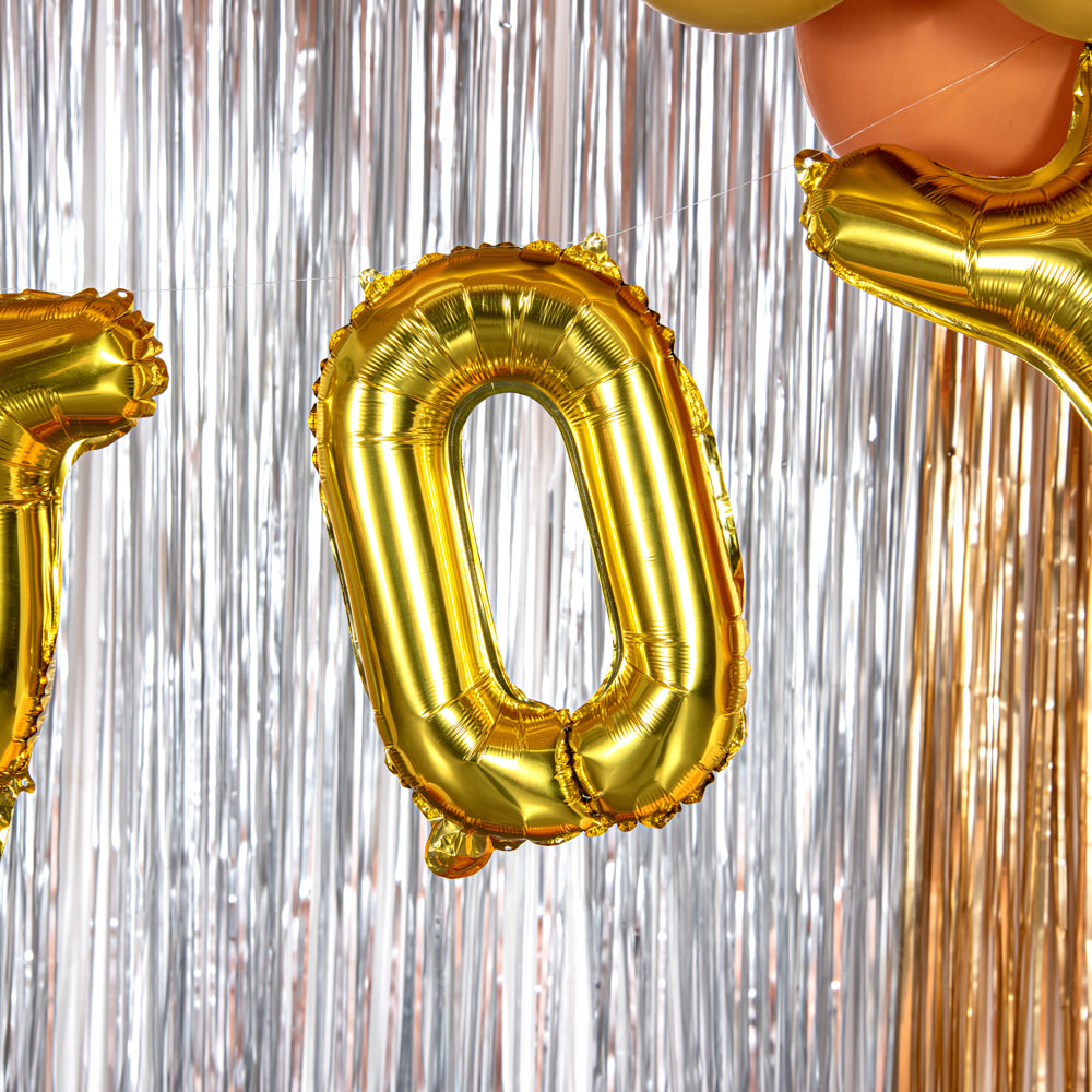 Balloonify Gold Mylar Letter O Balloon - 16 Inch Large Foil Alphabet Balloon for Birthday Party Decorations, Baby Showers & Wedding Celebrations - 1 Count Box