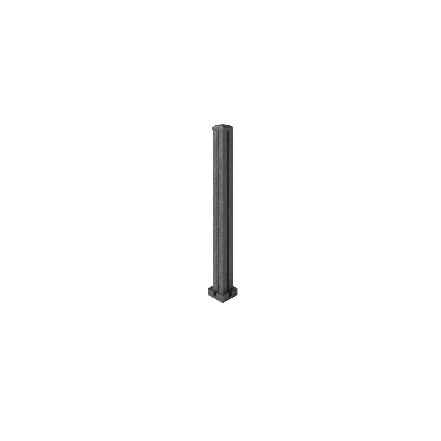 Durable Composite Fence Post - Weather-Resistant & Low Maintenance for Backyard, Garden, and Outdoor Landscaping