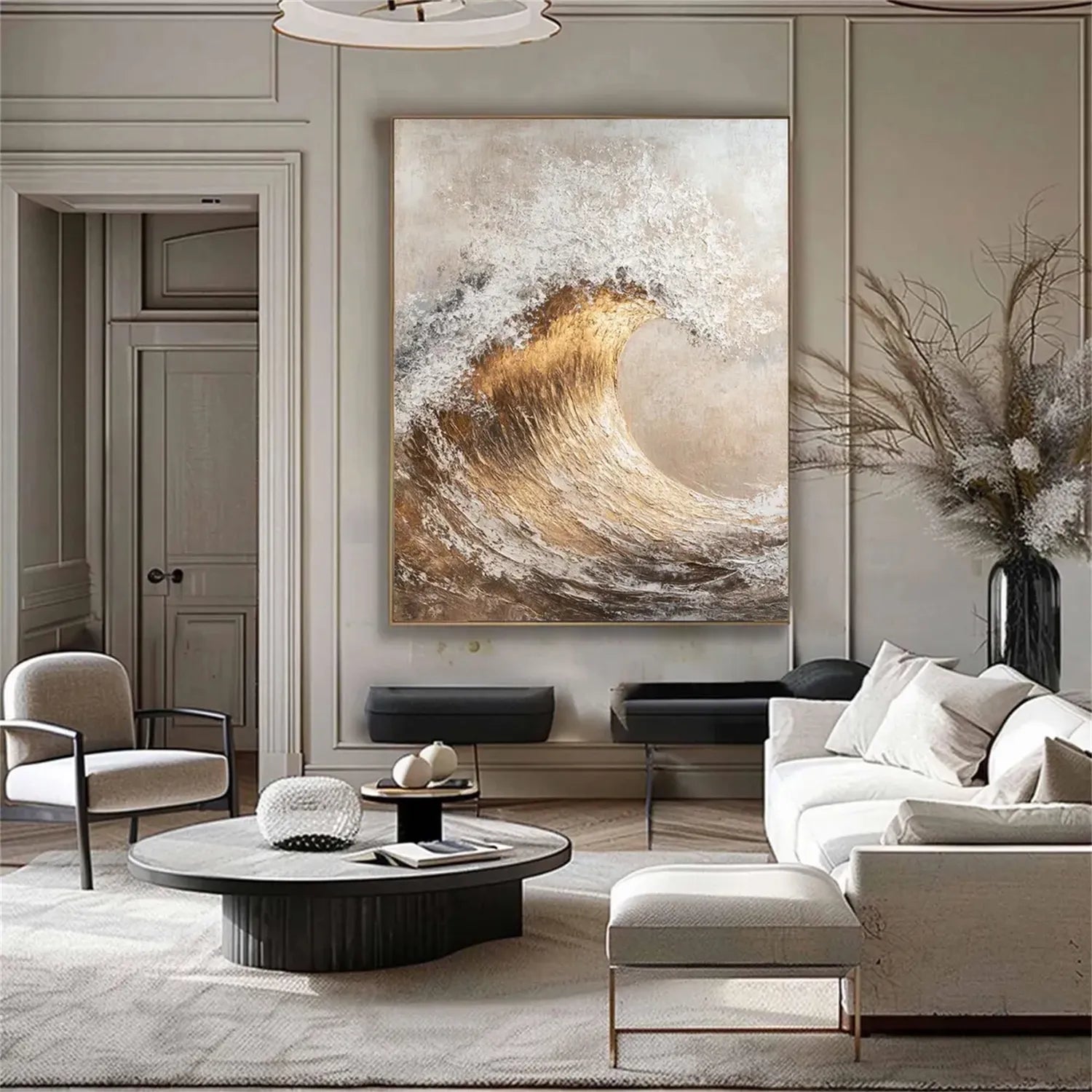 Ocean and Sky Painting #OS 219 - Stunning Coastal Wall Art for Beach House Decor, Living Room & Office