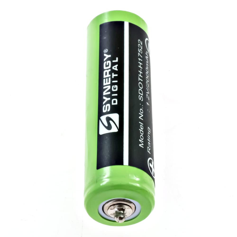 Premium Ni-MH Replacement Batteries for Braun Series 3 Shavers - 1.2V 2000mAh (2-Pack) - Compatible with Braun 1HR-AAUV Battery - Perfect for Travel & Daily Shaving Needs