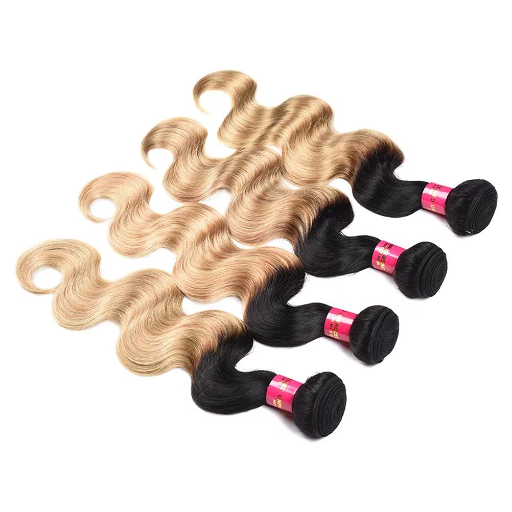 Brazilian Virgin Human Hair Bundles - Body Wave Weft Extensions 18