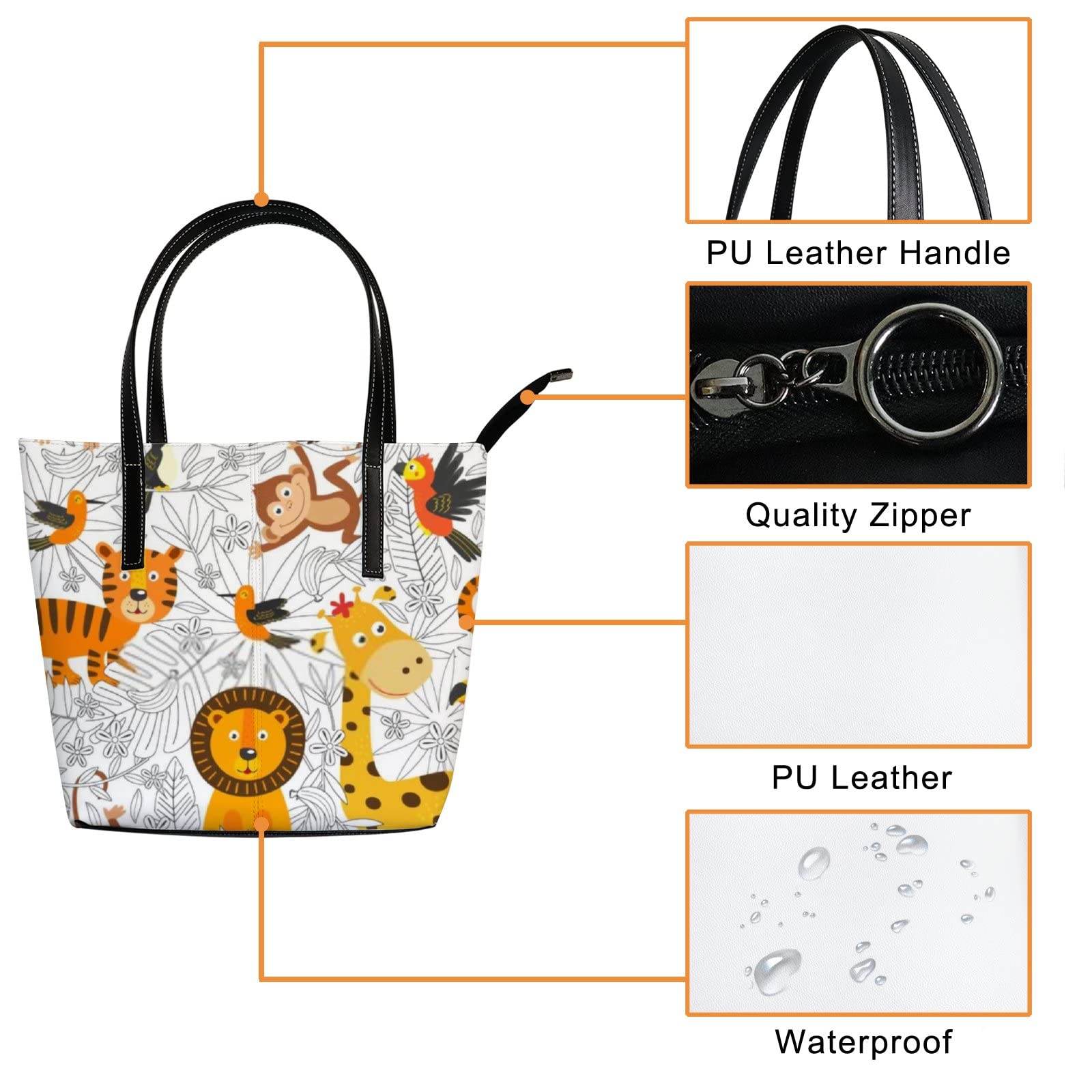 Premium Genuine Leather Tote Bag for Women - Stylish Crossbody Handbag for Work, Travel & Daily Use - Durable Office Tote Bag with Adjustable Strap - Perfect for Business, Shopping & Commuting