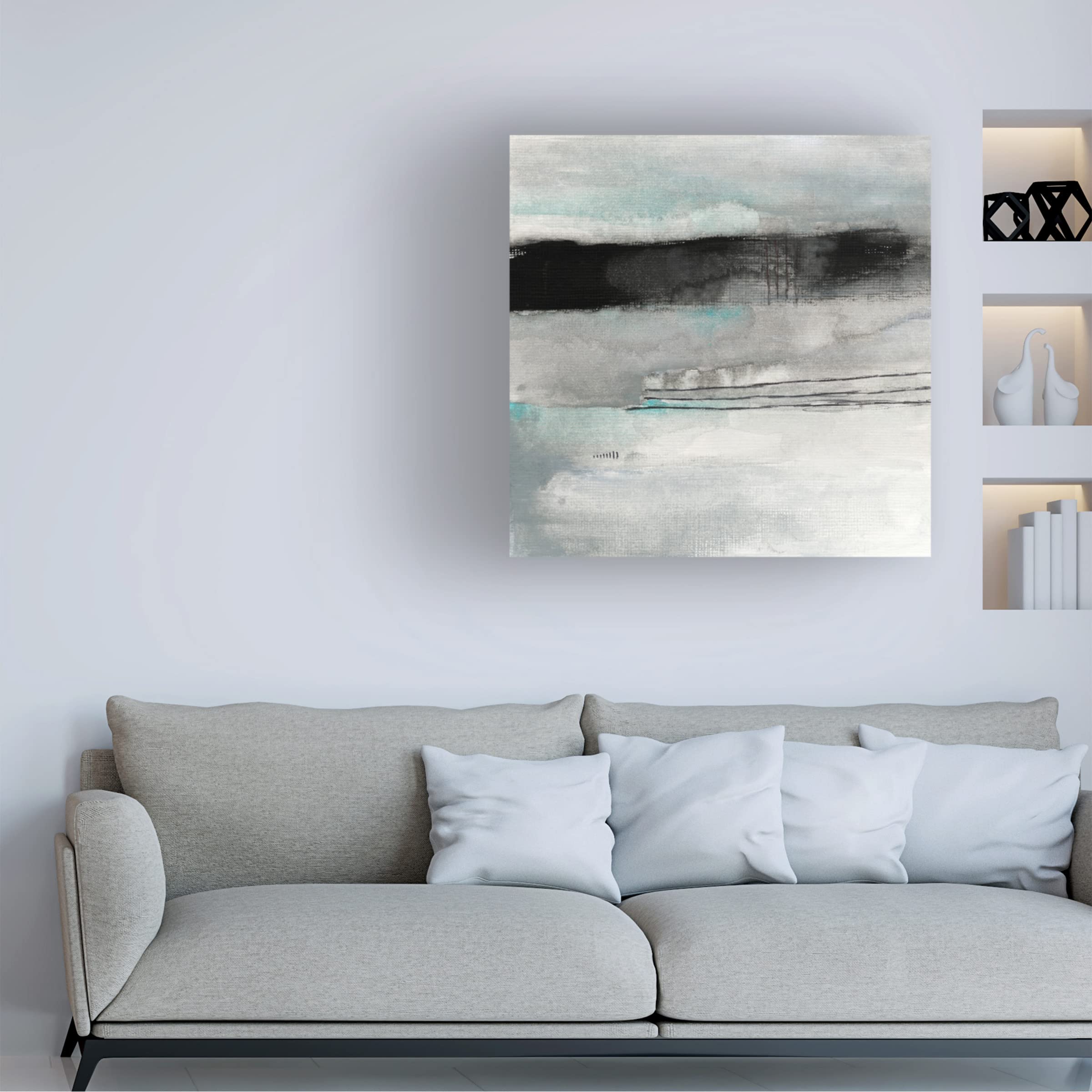 Trademark Fine Art 'Far Wiser Than Me' Canvas Wall Art by Michelle Oppenheimer - Elegant Home Decor for Living Room, Bedroom & Office