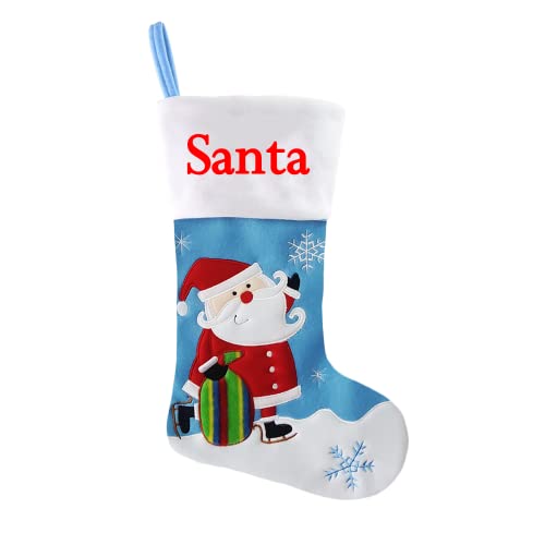 Blue Santa Claus