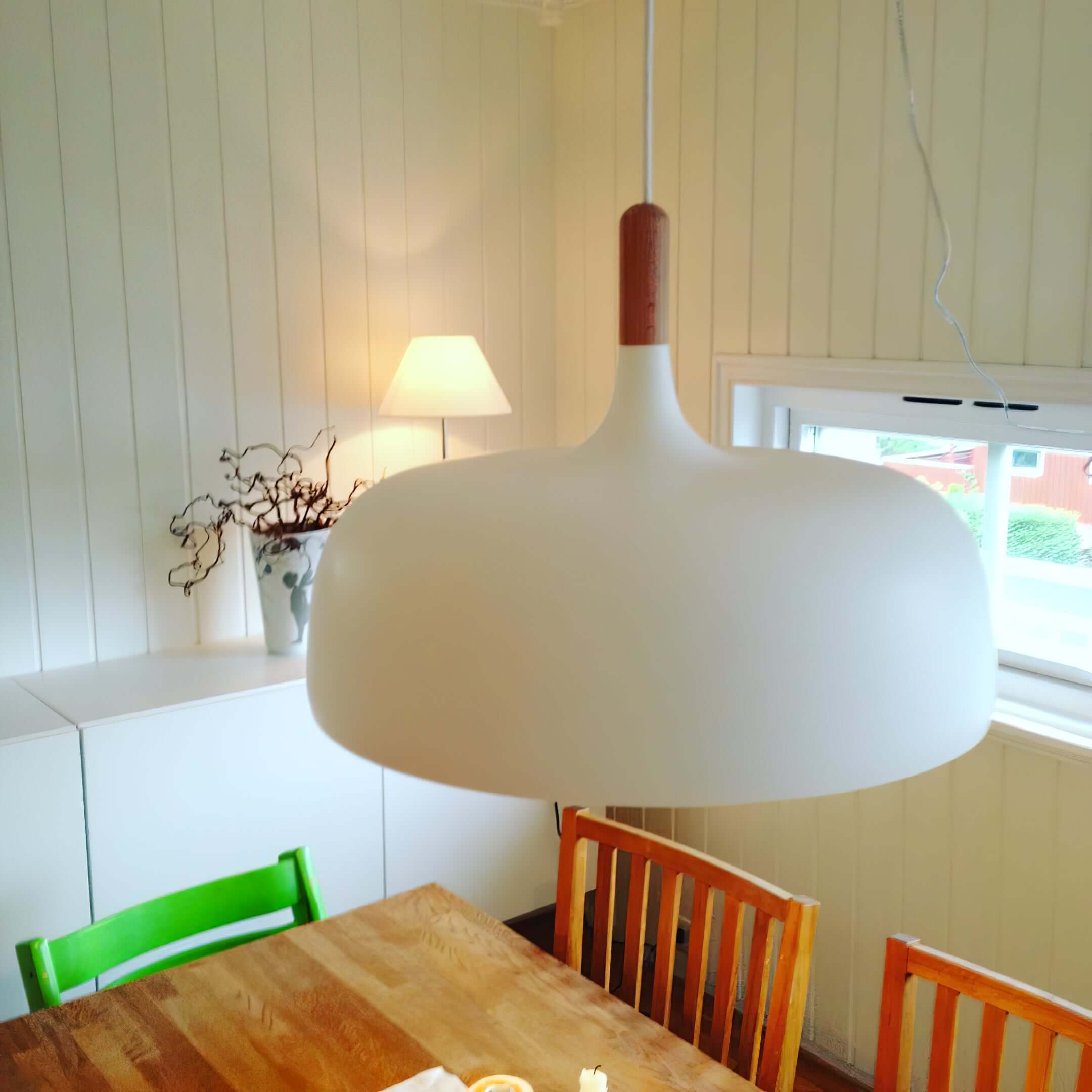 Stylish Acorn Pendant Light Fixture - Modern Hanging Ceiling Lamp for Kitchen Island, Dining Room & Bedroom Decor