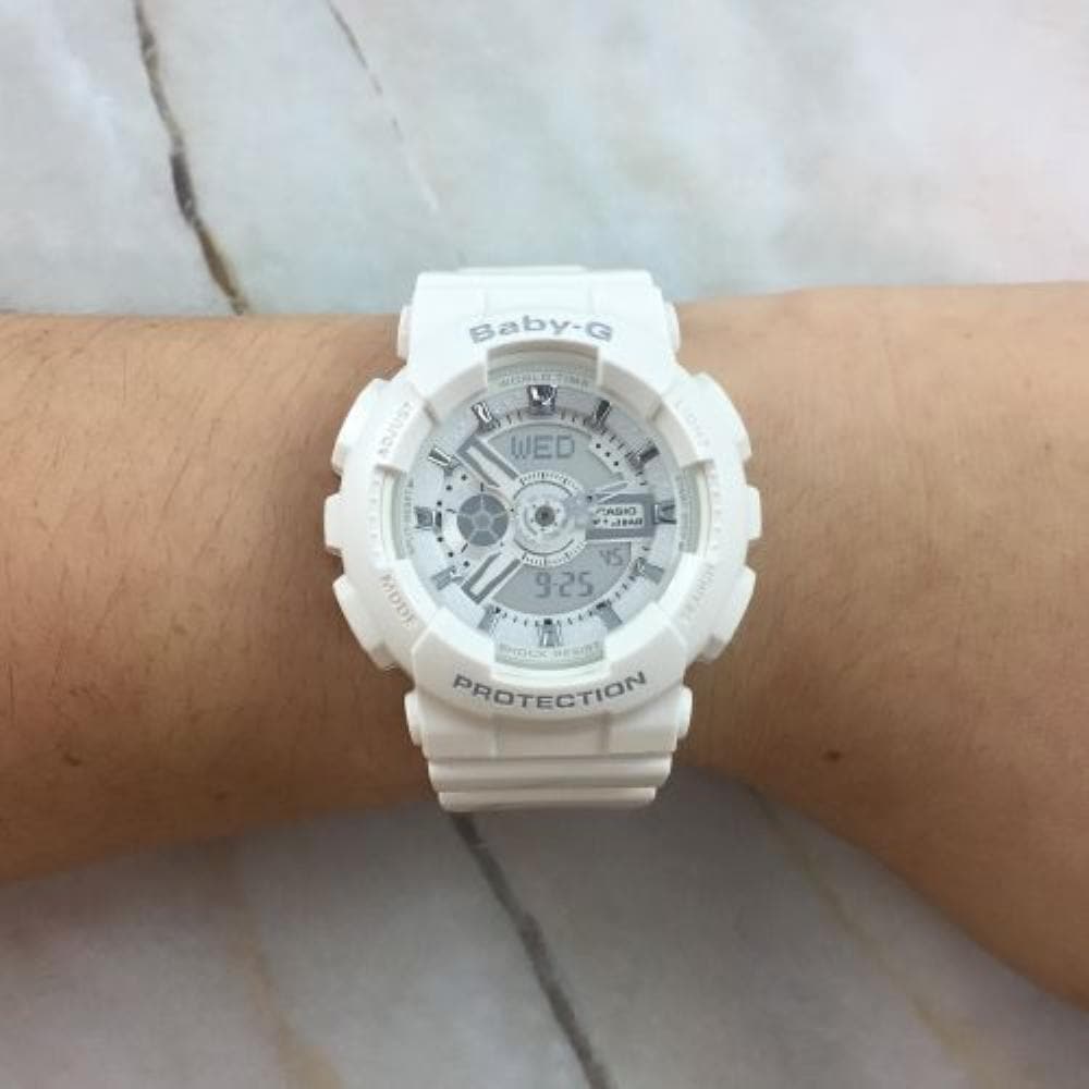 Casio Baby-G BA-110-7A3DR Digital Sport Watch for Women - Shock Resistant, Water Resistant, LED Light - Perfect for Running, Swimming & Outdoor Activities