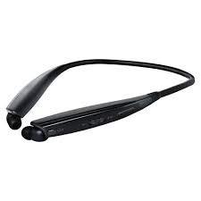 LG HBS-830 Tone Ultra Alpha Wireless Bluetooth Earbuds (Renewed) - Black | Noise Cancelling, HD Sound | Perfect for Gym, Commuting & Work Calls
