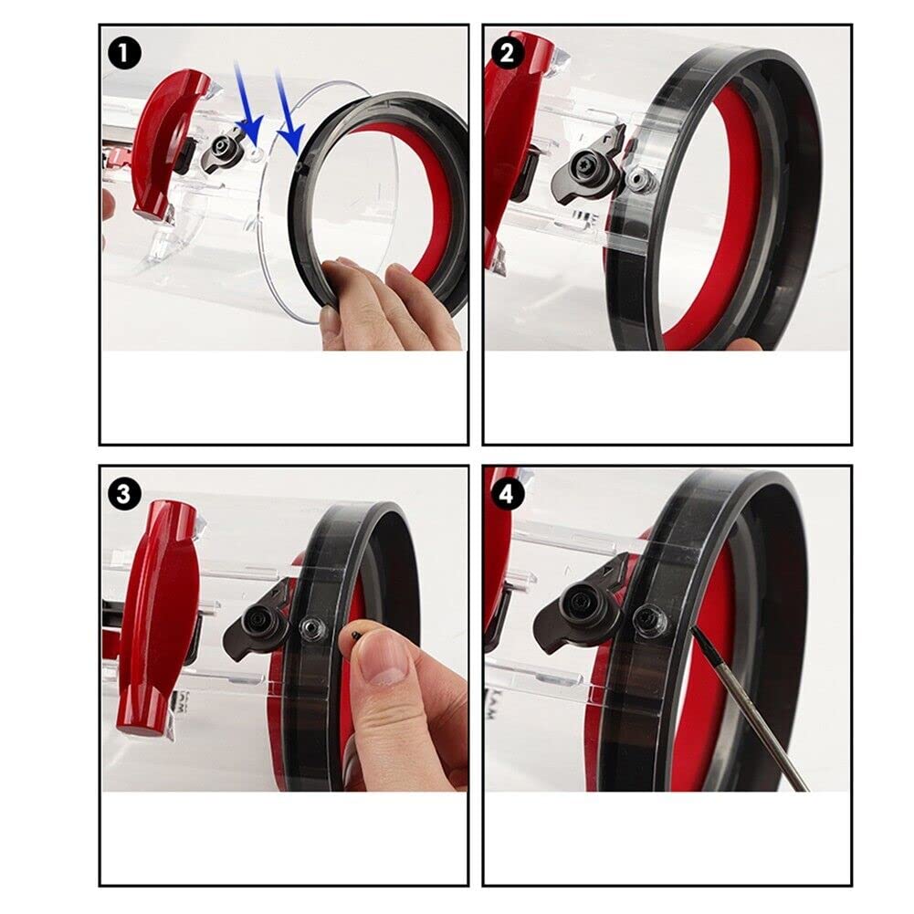 Dyson V10 Vacuum Cleaner Replacement Dust Bin Top Fixed Sealing Ring Accessories - Perfect for Home Cleaning & Maintenance