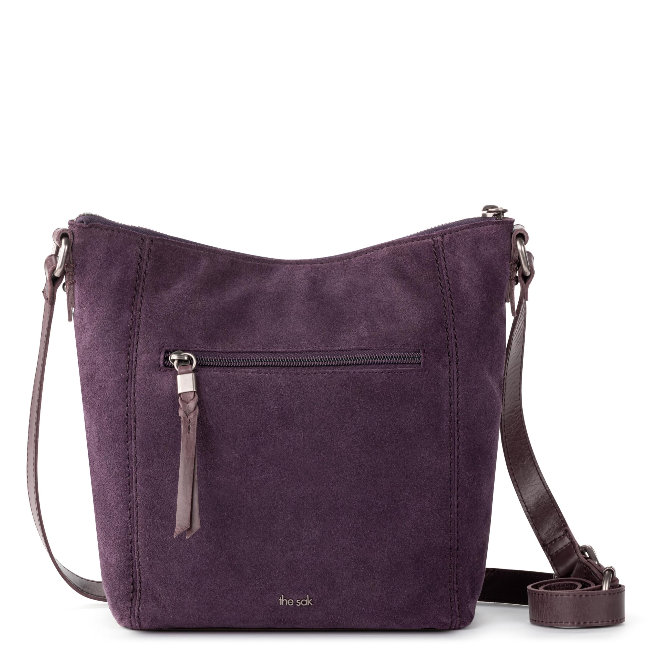 The Sak Ashland Crossbody Purse - Genuine Leather Handbag for Women with Adjustable Shoulder Strap - Perfect for Everyday Use, Work, Travel & Shopping