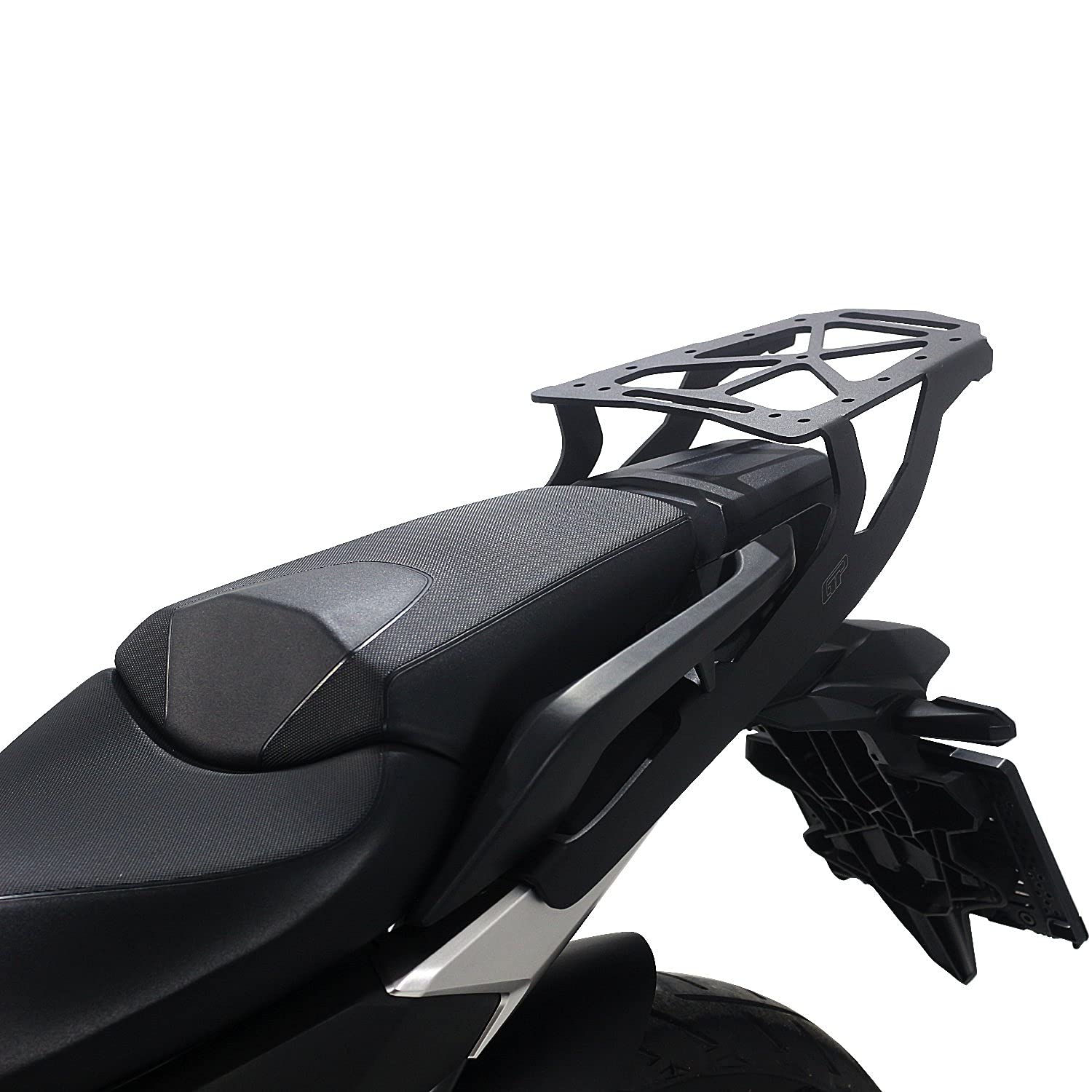 Black Rear Luggage Rack for Honda NC750X (2021-2024) - Heavy Duty Motorcycle Cargo Carrier for Touring & Commuting