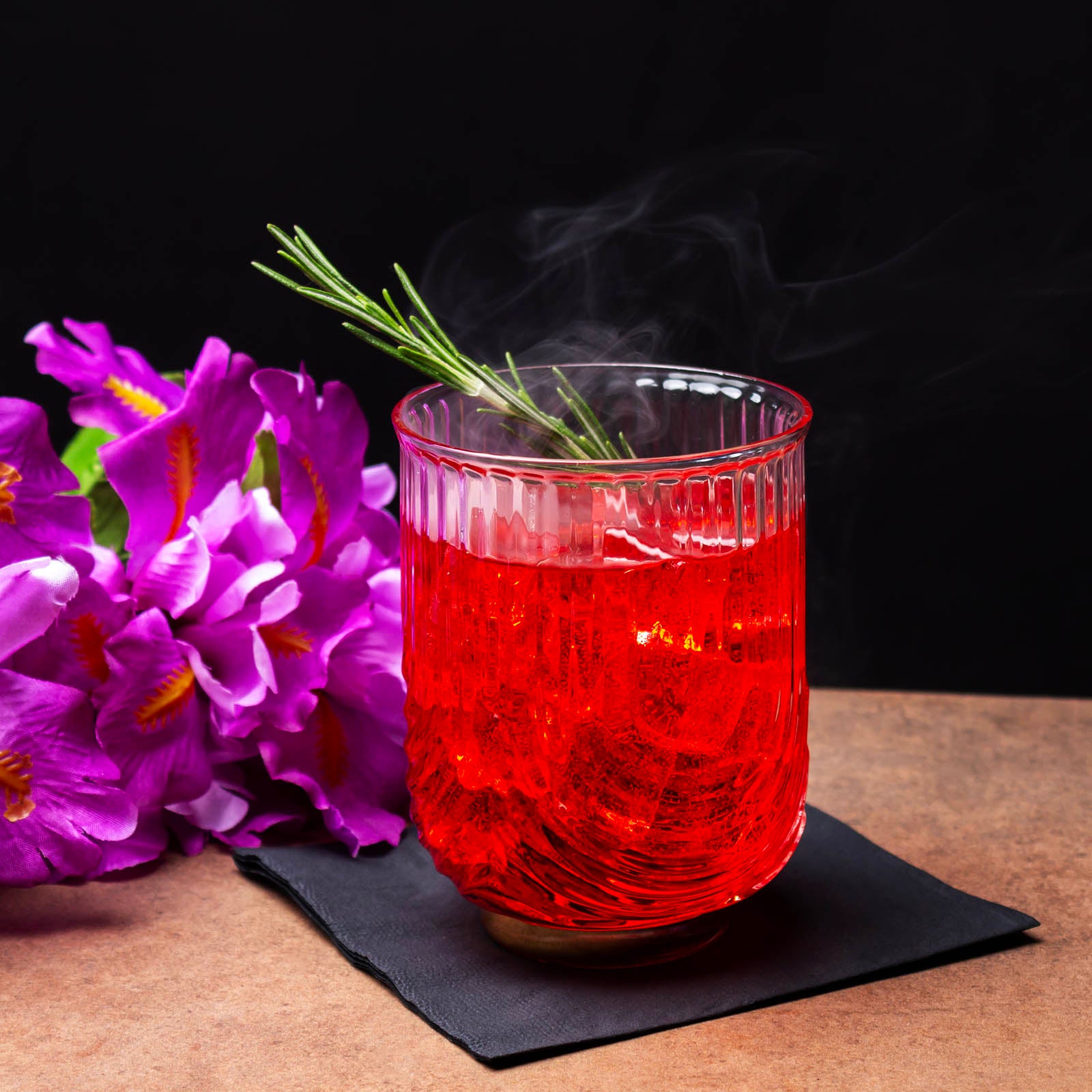 BarConic® 12 oz Gilded Tumbler Glass - Elegant Drinking Cup for Cocktails, Whiskey, Iced Coffee & Home Bar Decor