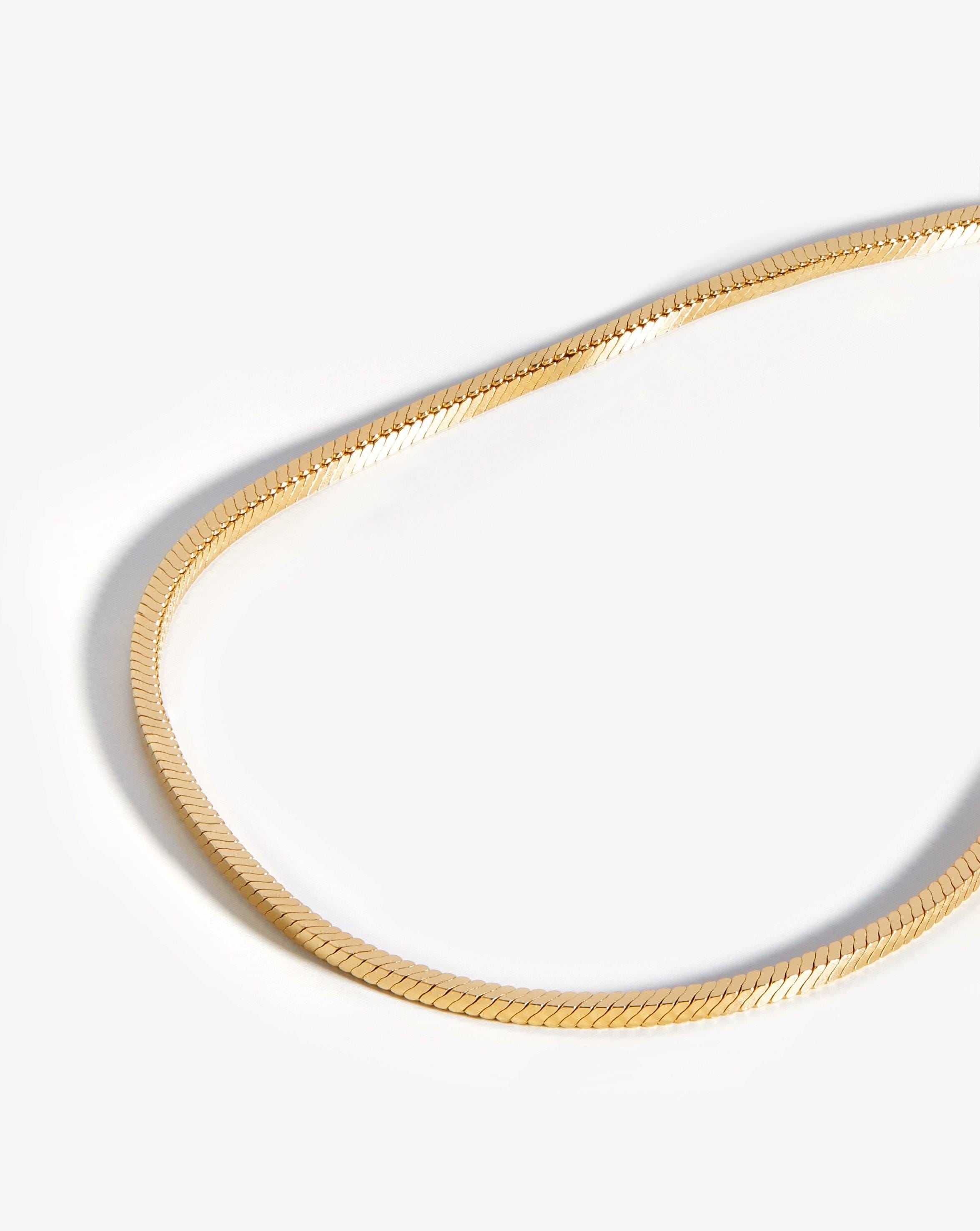 Lucy Williams Square Snake Chain Anklet - Dainty Gold Ankle Bracelet for Women, Trendy Minimalist Jewelry for Everyday Wear & Beach Outfits