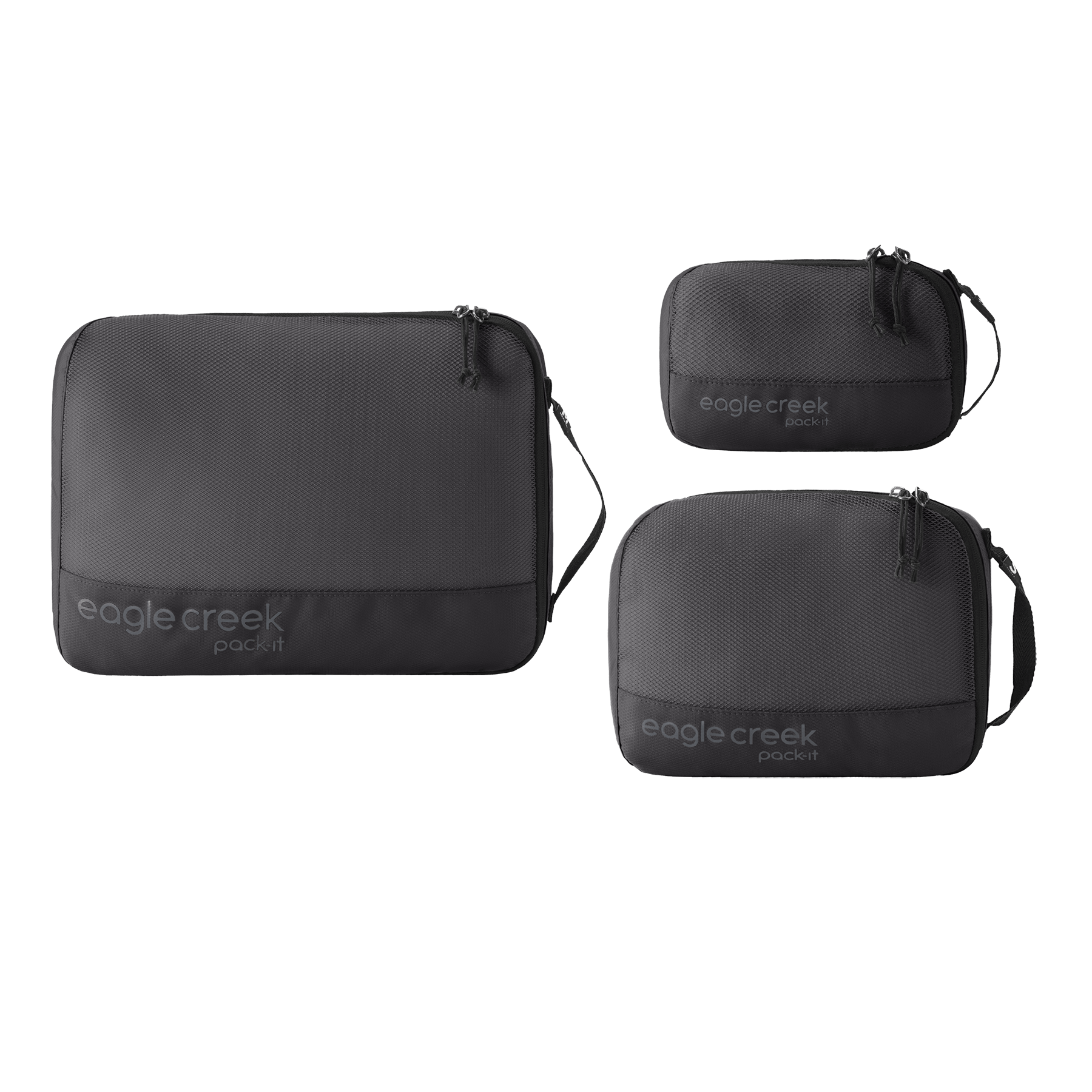 Eagle Creek Pack It Reveal Cube Set - XS/S/M Sizes - Travel Organizer for Clothes, Toiletries & Accessories - Perfect for Suitcase, Backpack & Carry-On Luggage