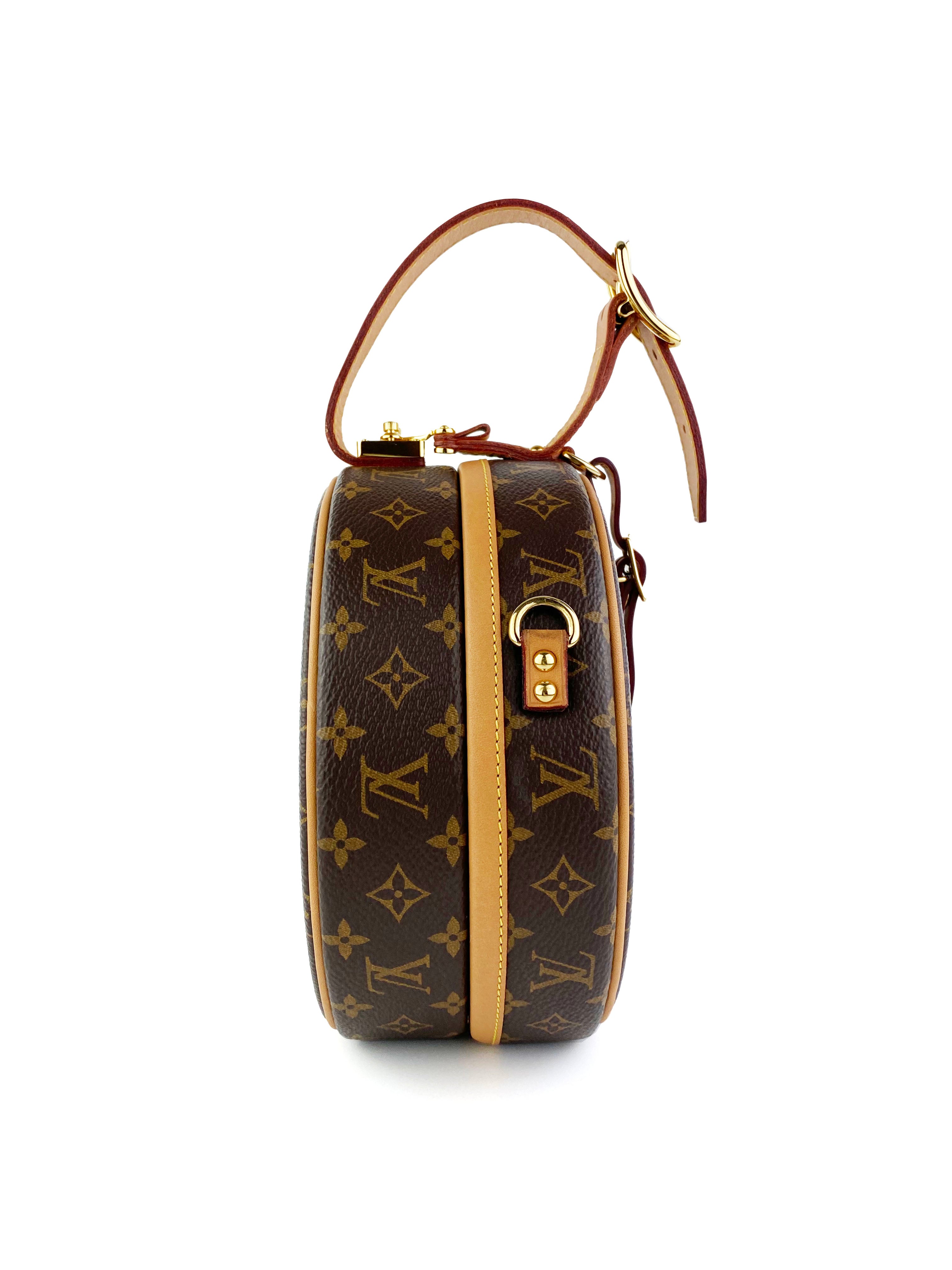 Louis Vuitton Petite Boite Chapeau Bag - Luxury Crossbody Handbag for Women | Perfect for Parties, Date Nights & Special Occasions