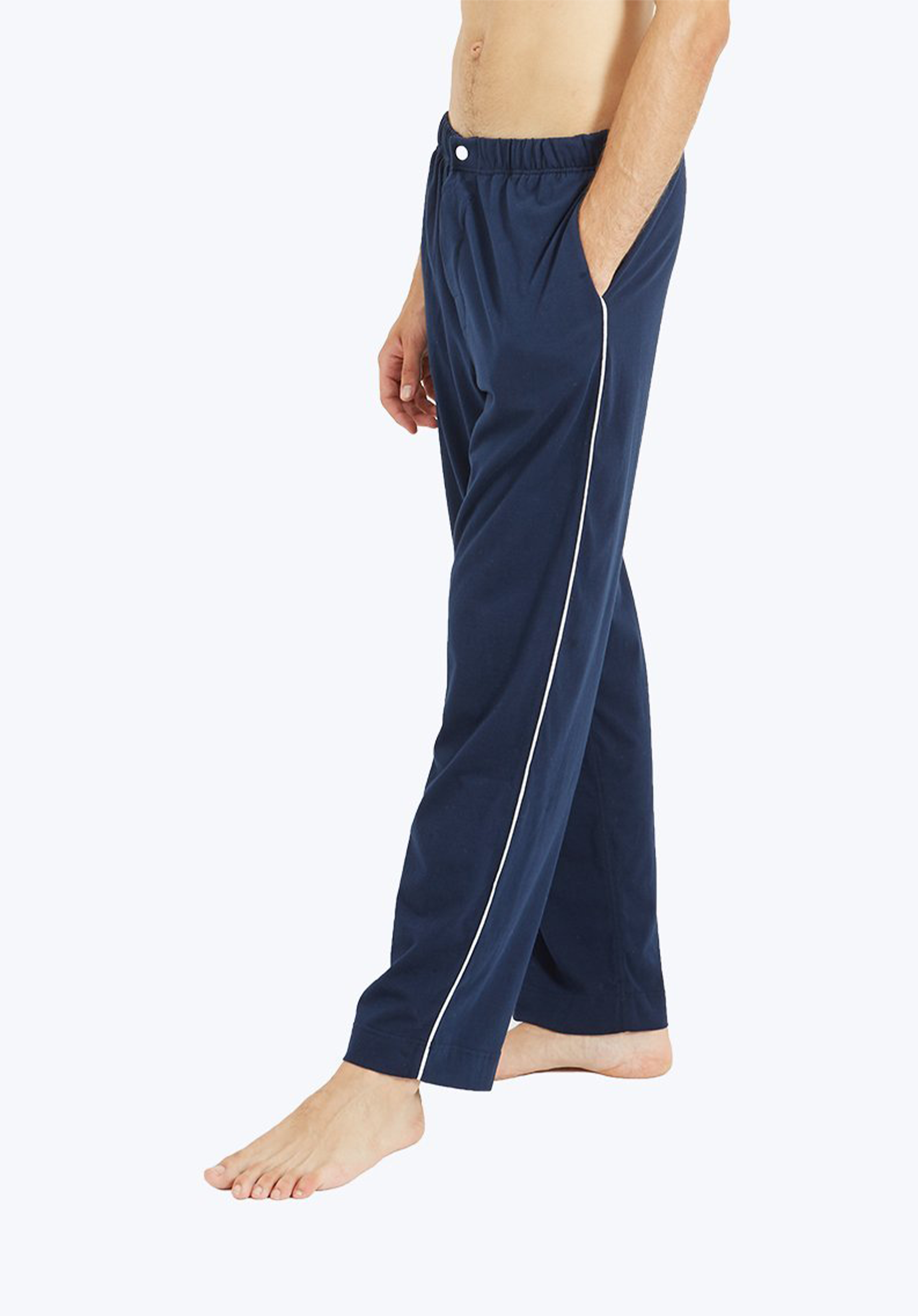 Bowes Navy Blue Women's Pants - Comfortable Stretch Fit for Work, Travel & Casual Wear