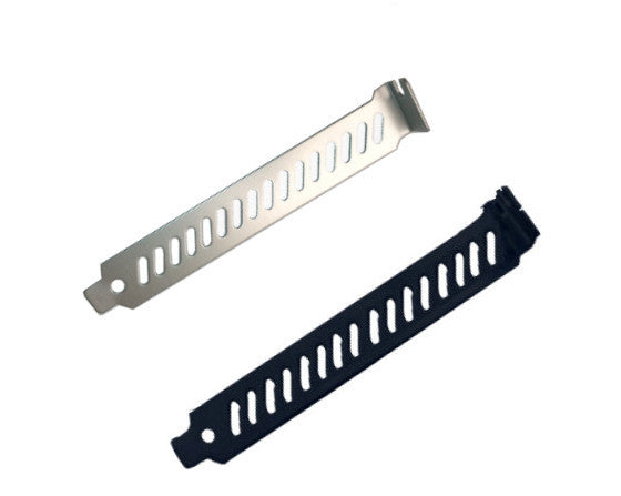 Lian Li Ventilated PCI Cover Plate - Black or Silver - PC Case Expansion Slot Cover for Improved Airflow and Dust Protection