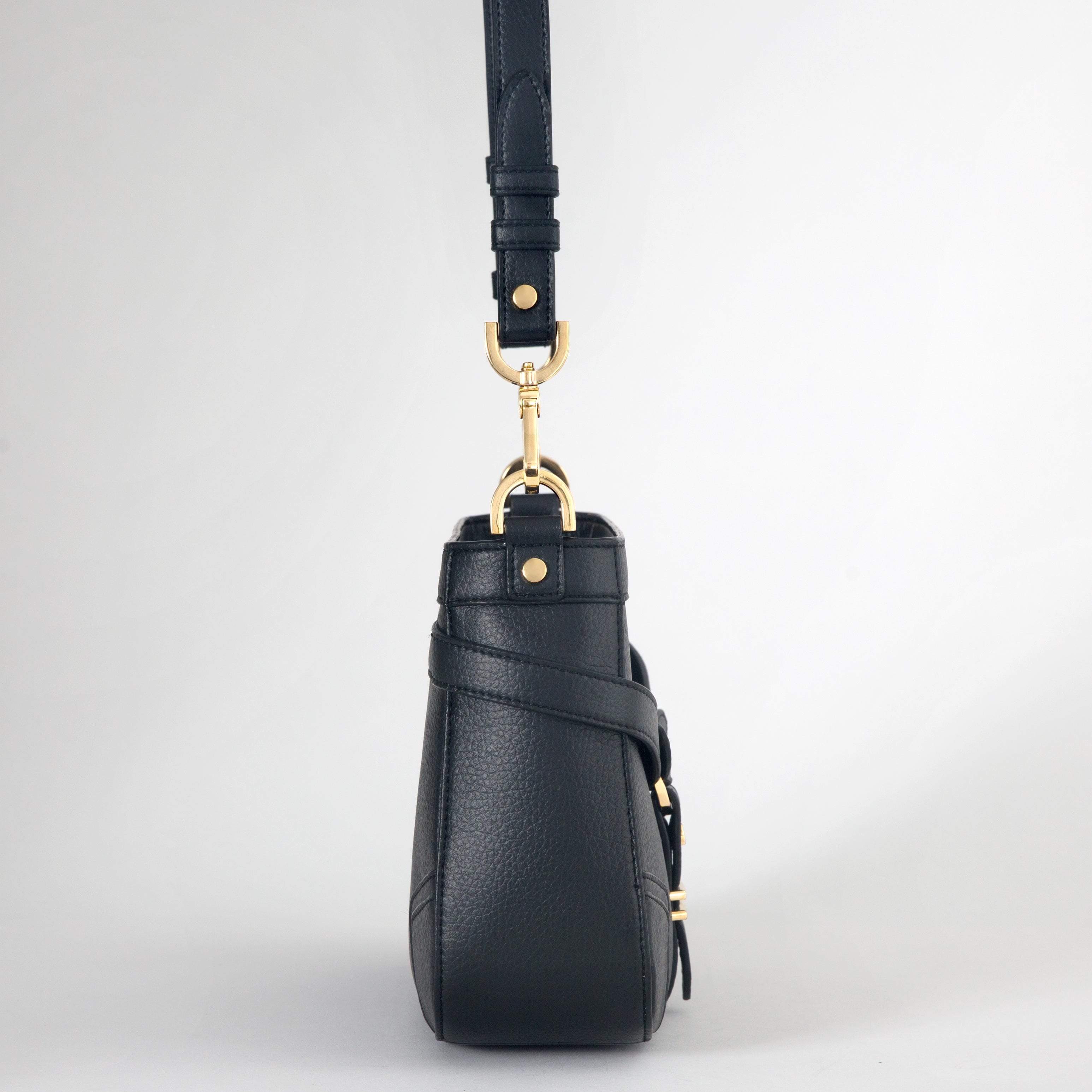 Stockholm Vegan Leather Crossbody Bag for Women - Stylish & Cruelty-Free Black Handbag | Perfect for Work, Travel & Everyday Use