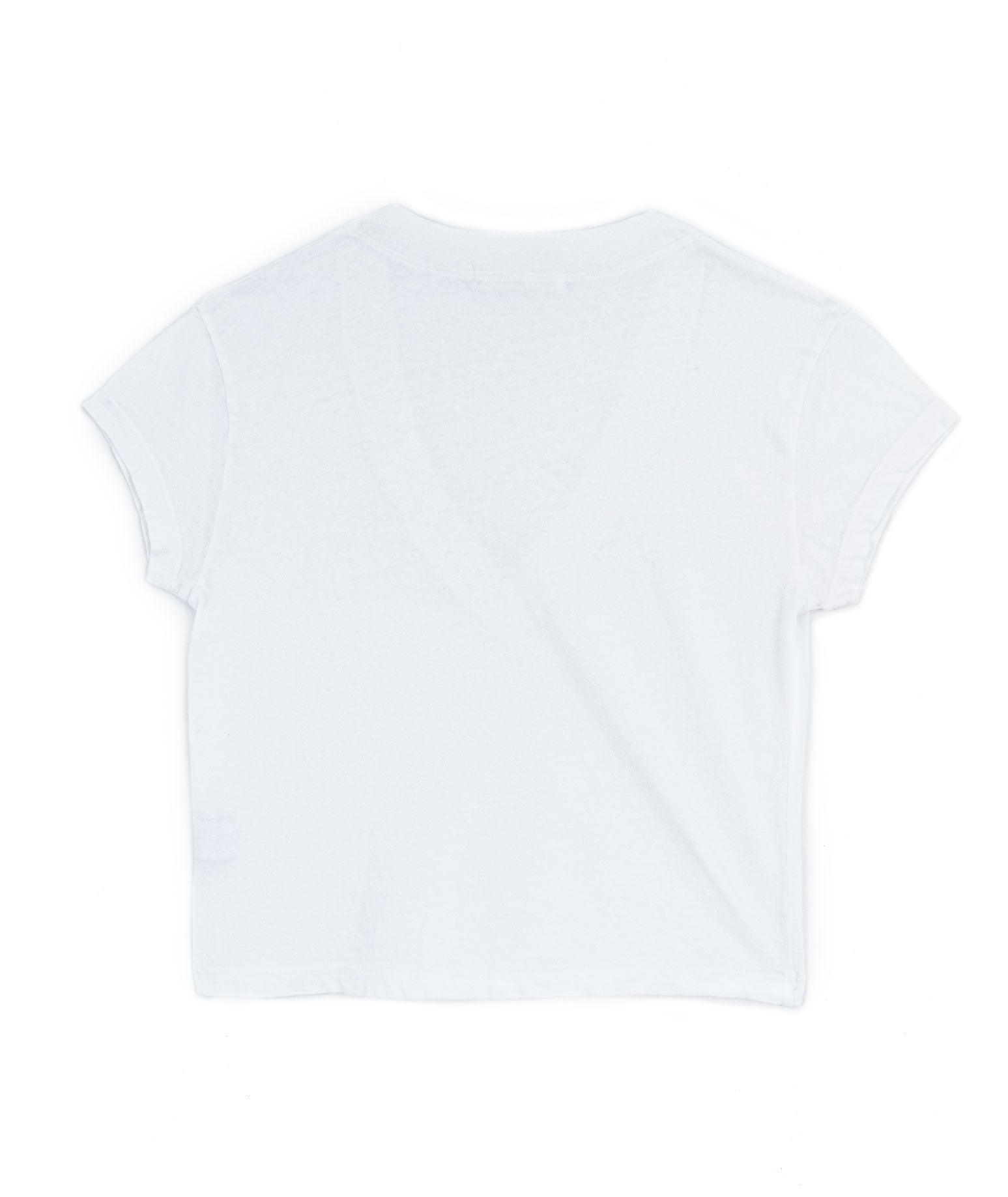 Alanis Women's Recycled V-Neck White T-Shirt - Soft & Sustainable Cotton Tee for Casual Wear, Layering & Everyday Outfits