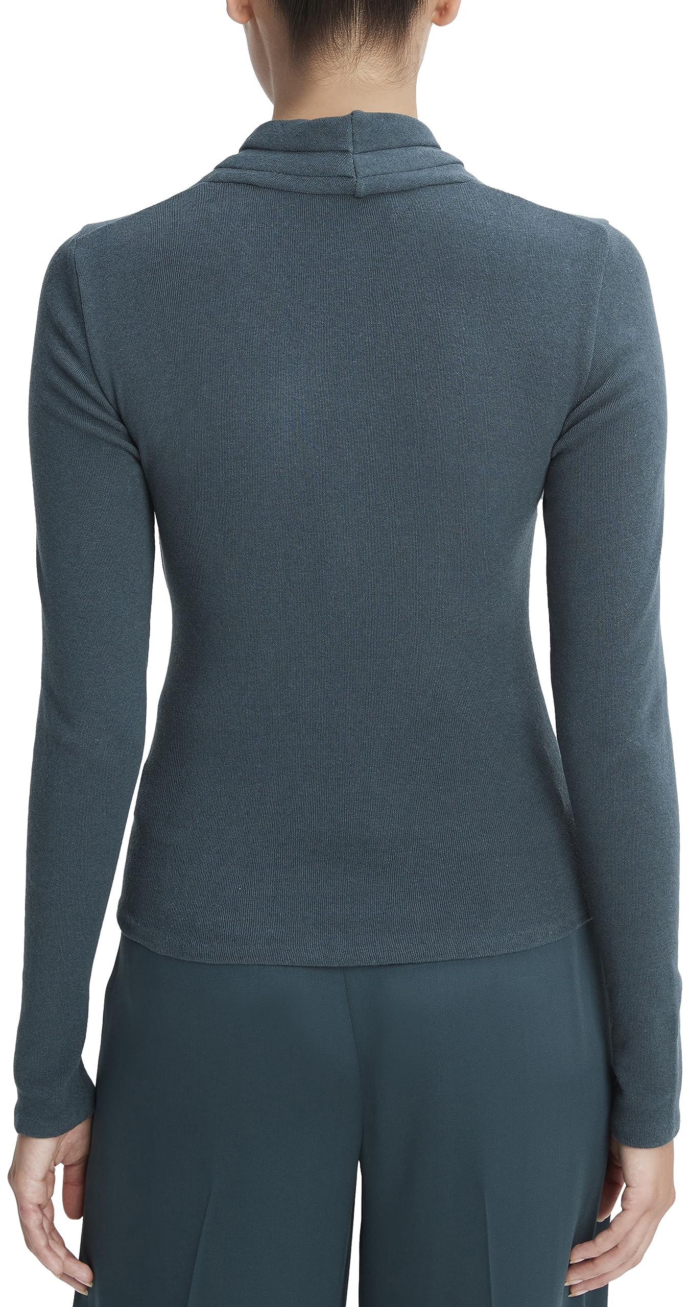 Vince Women's Long Sleeve Wrap Top - Elegant Button Down Blouse for Office & Casual Wear | Perfect for Work, Date Night & Special Occasions