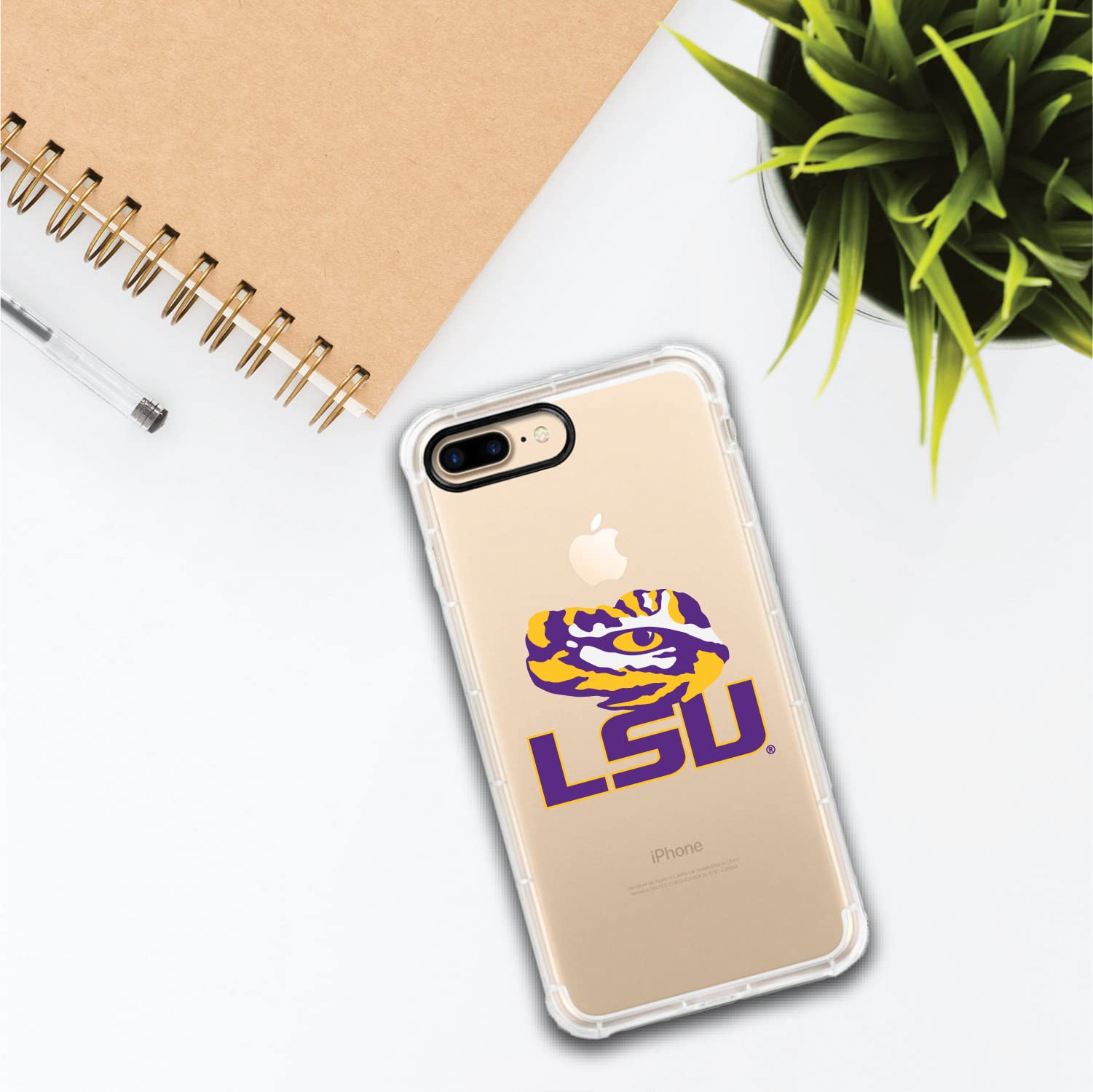 OTM Essentials LSU Tough Edge Phone Case - Durable & Protective Cover for iPhone & Samsung | Perfect for Students & Fans at Louisiana State University