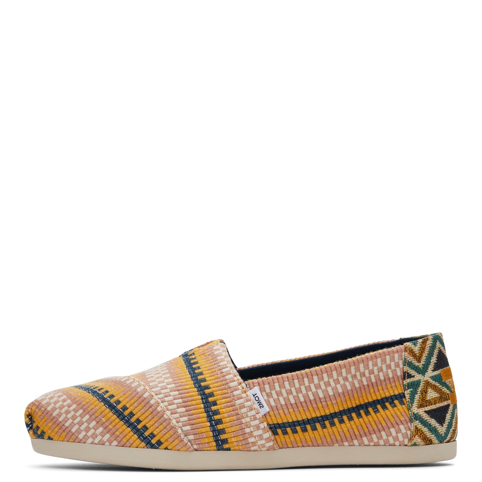 TOMS Women's Espadrille Flats - Comfortable Slip-On Shoes for Casual Wear, Beach & Summer Outfits | Lightweight & Breathable Fabric